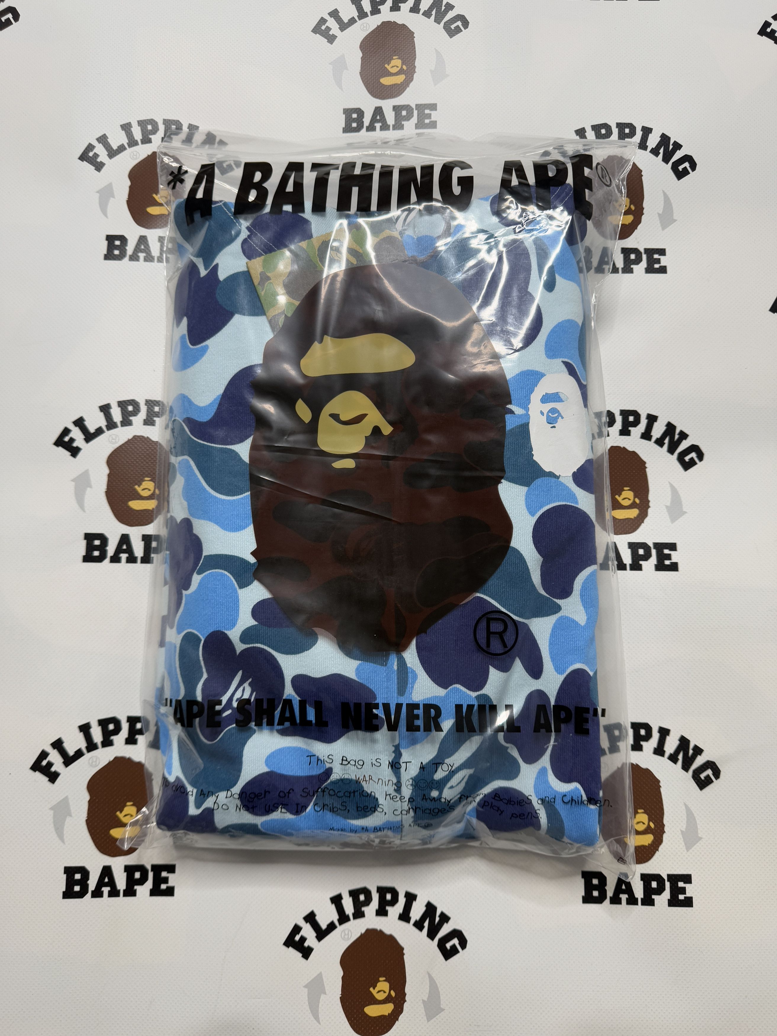 Bape BAPE ABC CAMO LOGO RIB FULL ZIP HOODIE Size US XL / EU 56 / 4 - 18 Thumbnail