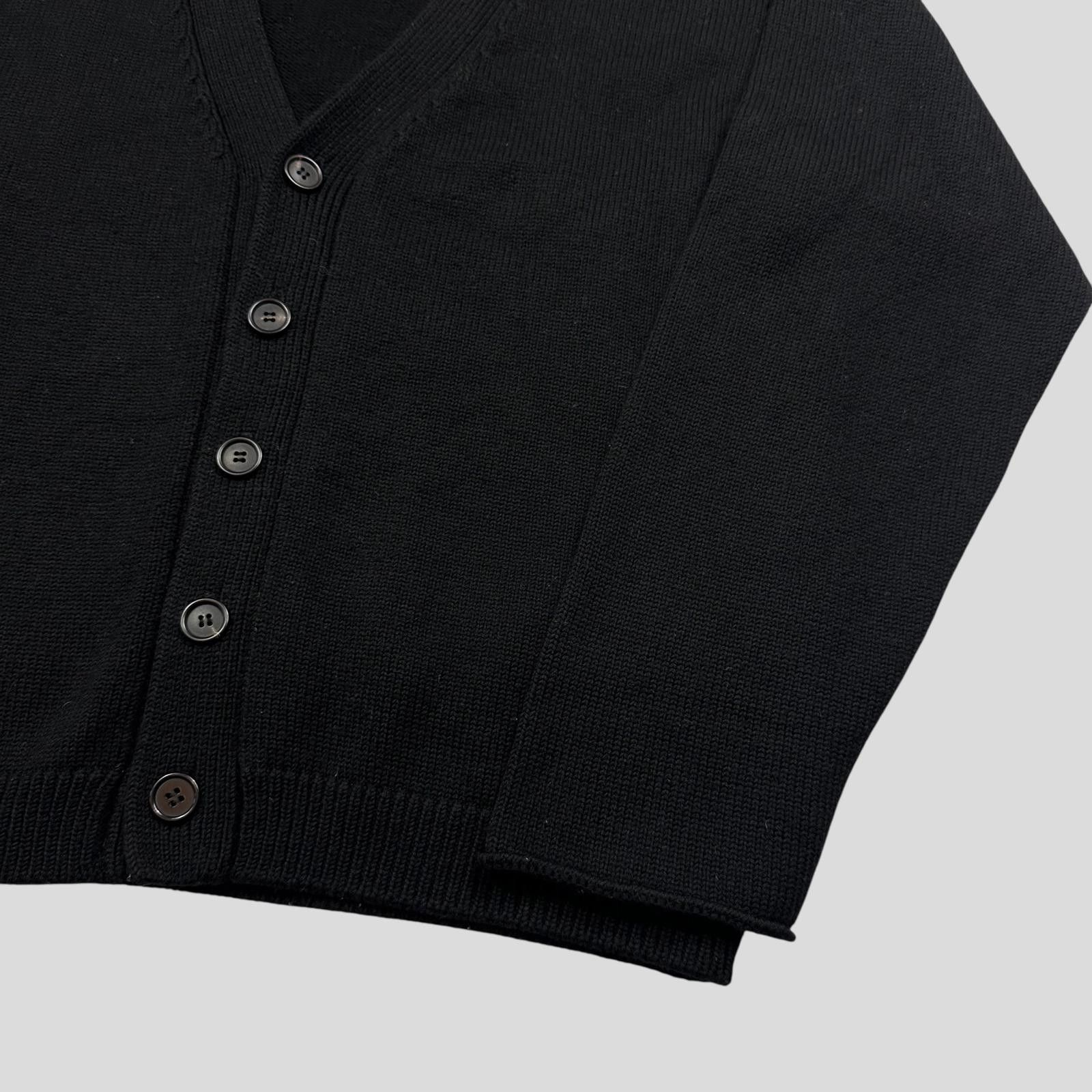 Prada Prada 2021 Triangle Logo Heavyweight Boxy Wool Cardigan - M Size US M / EU 48-50 / 2 - 4 Thumbnail