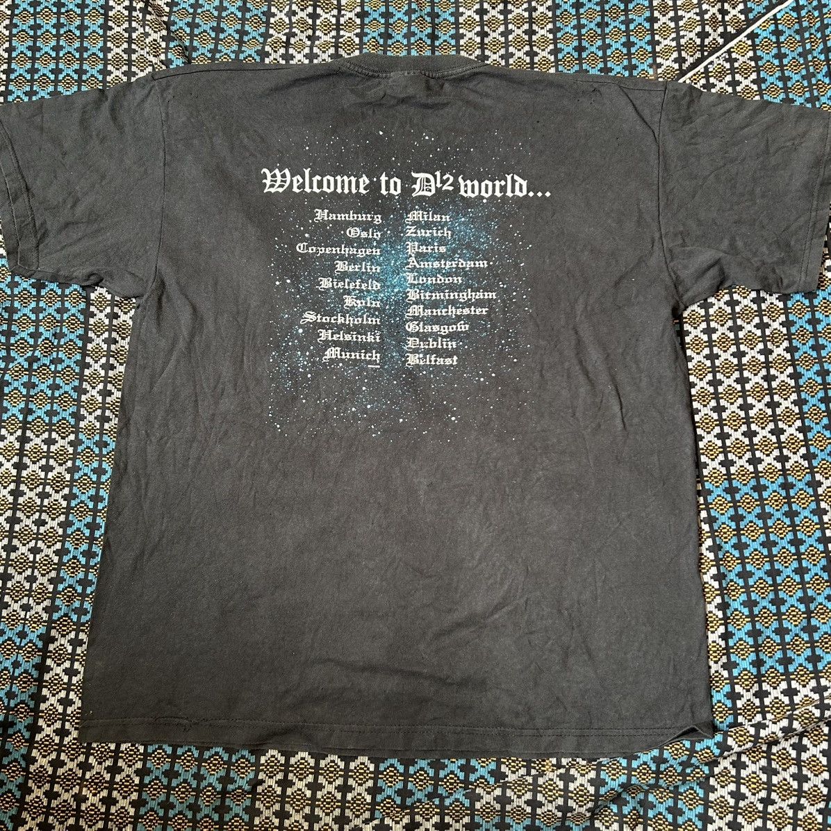 Rap Tees Vintage 2004 D12 Eminem Europe Tour Tee Size XL Size US XL / EU 56 / 4 - 2 Thumbnail