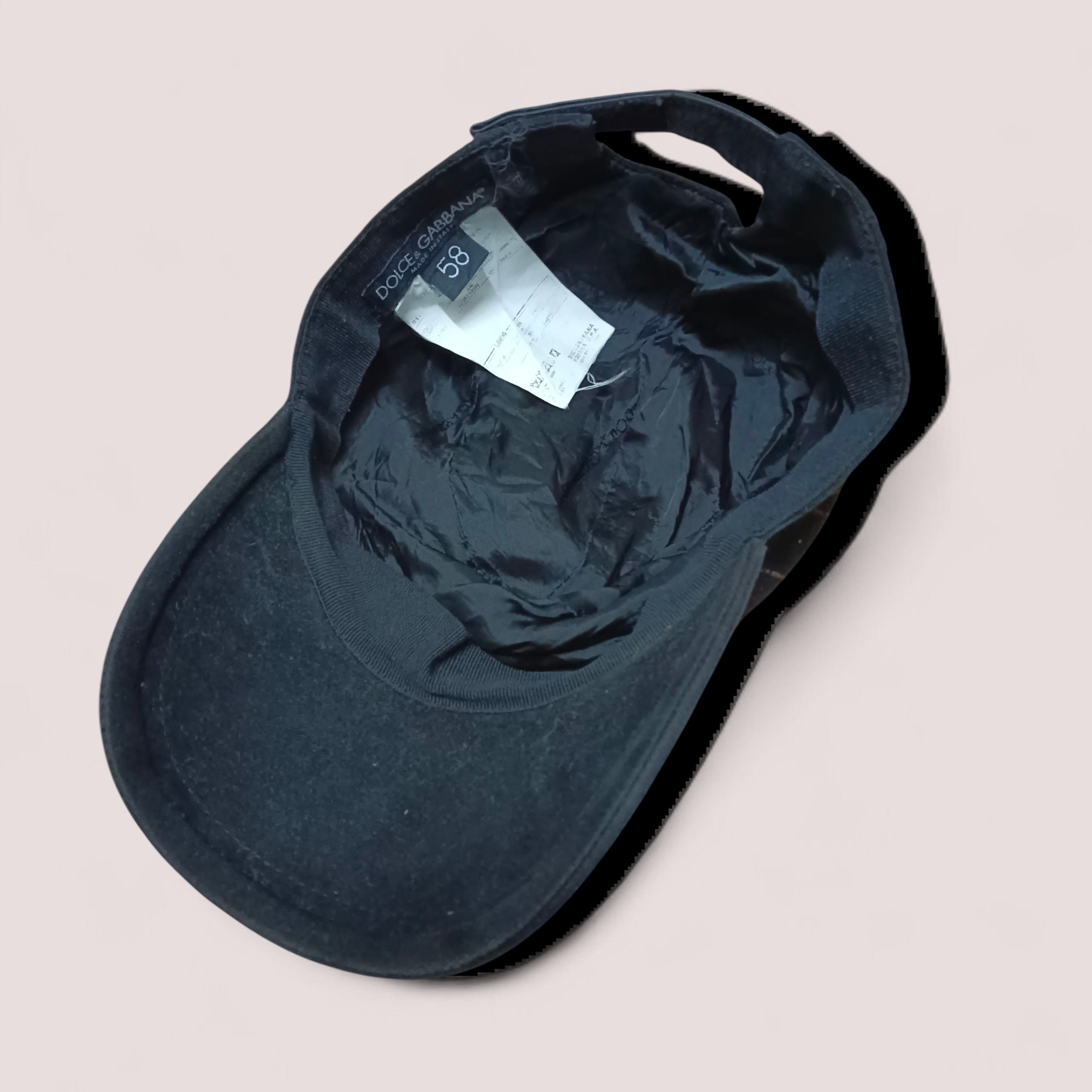 Dolce & Gabbana Dolce & Gabbana Spell Out Faded Wool Hat Size ONE SIZE - 7 Thumbnail