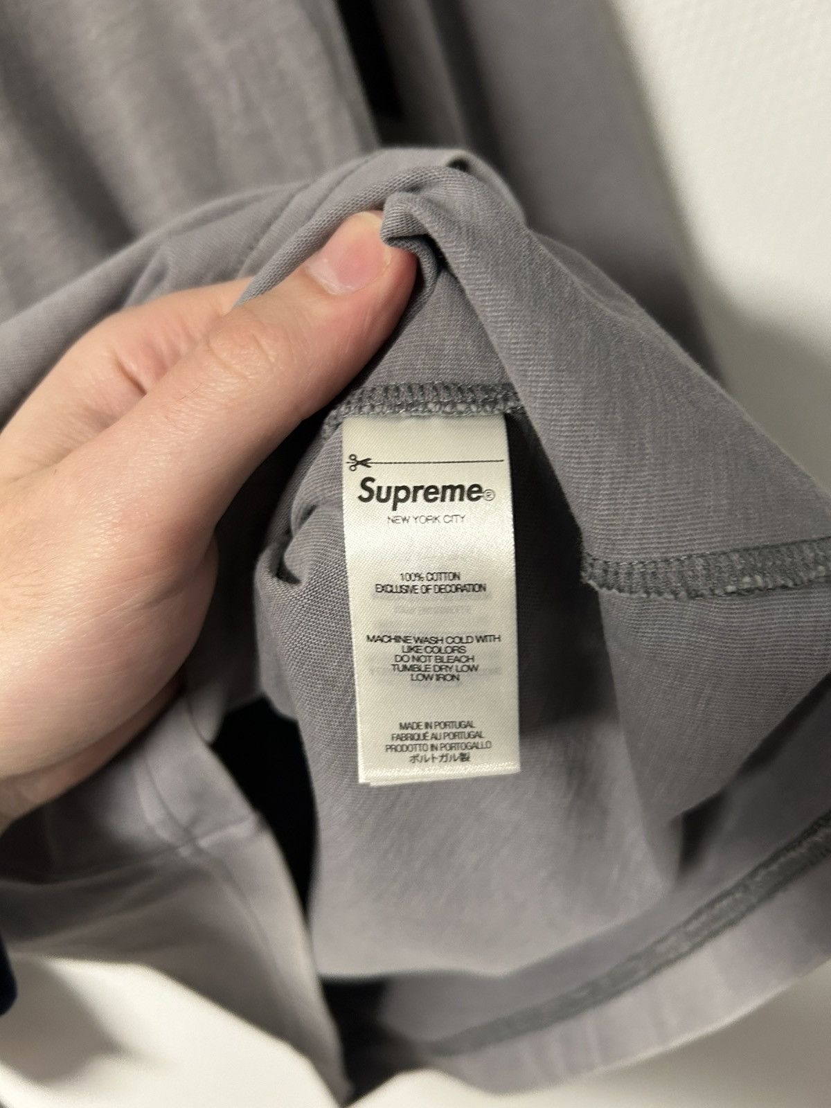 Supreme Supreme - FW23 Mock Neck Longsleeve grey🩶 Size US S / EU 44-46 / 1 - 4 Thumbnail