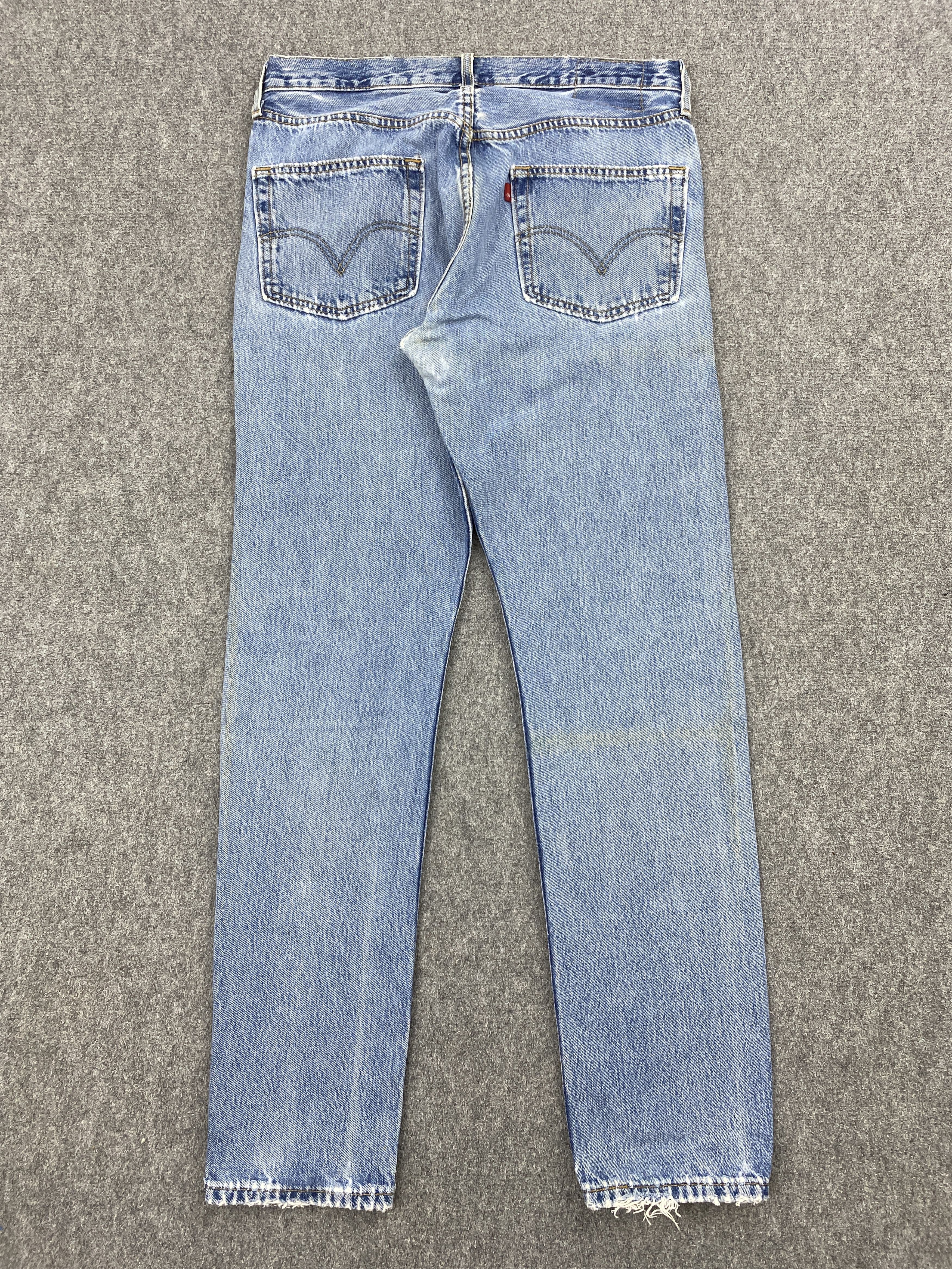 Levi's × Vintage Vintage 90s Levis Button Fly Denim Jeans Size US 32 / EU 48 - 3 Thumbnail