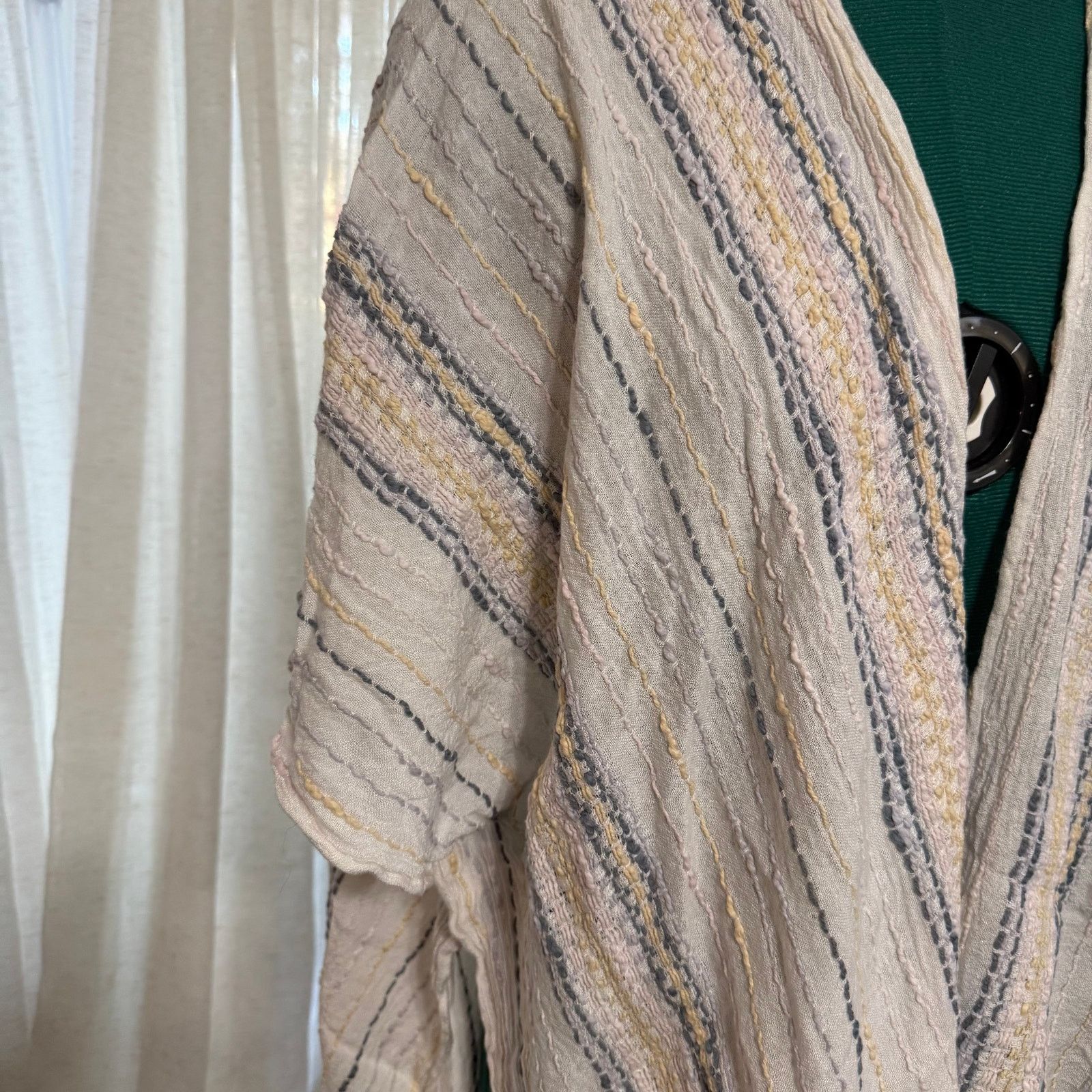 Sonoma Sonoma Textured Striped Open Kimono | Sz OS Size ONE SIZE - 3 Thumbnail