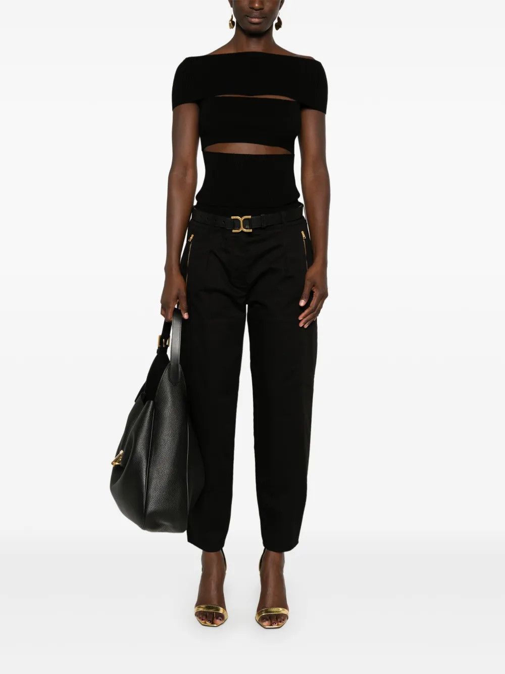 Tom Ford o1y0126 Cargo Pant in Black Size 26" / US 2 / IT 38 - 5 Thumbnail