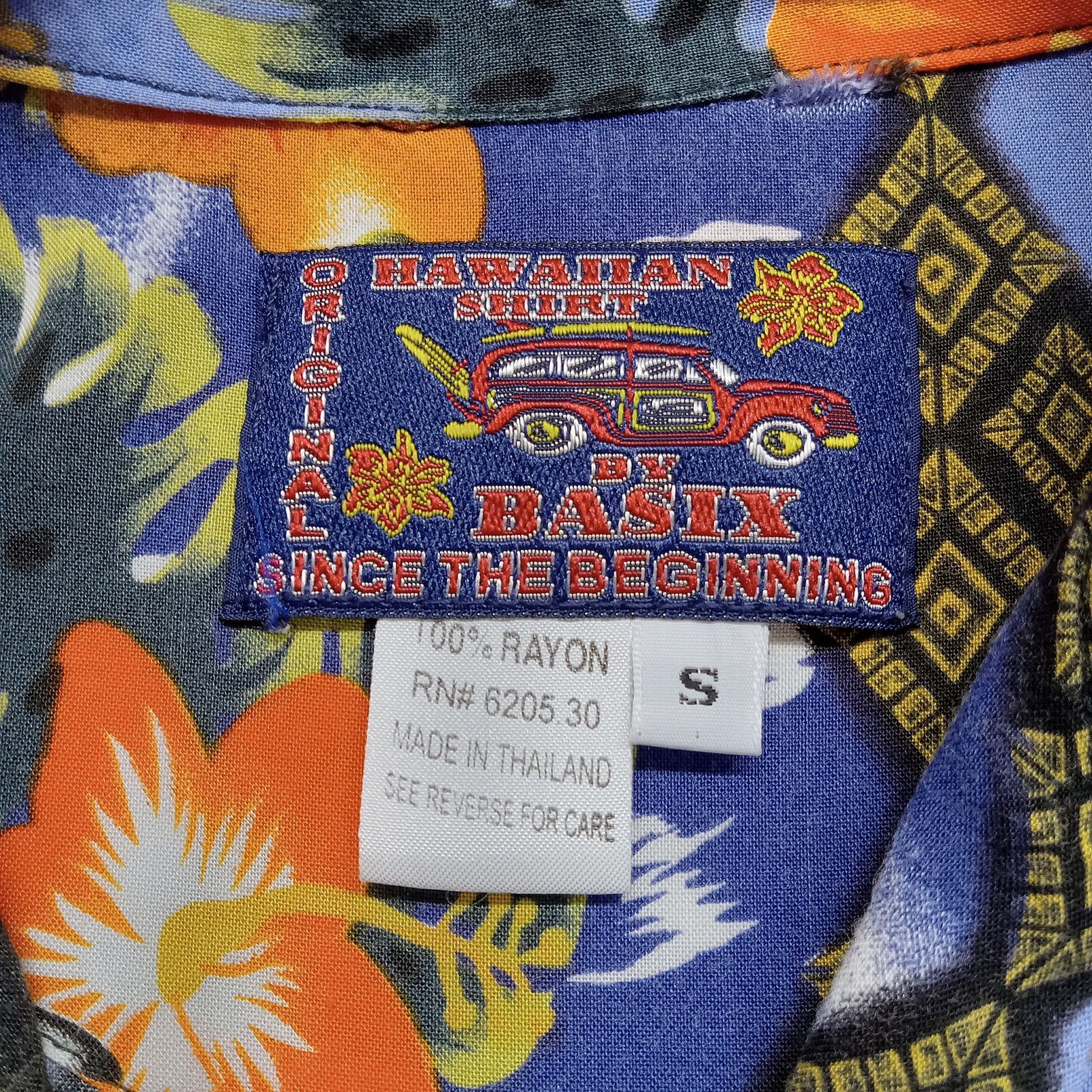 & Other Stories Basix Hawaiian Shirt S Men's Blue Floral Short Sleeve Size US S / EU 44-46 / 1 - 5 Thumbnail
