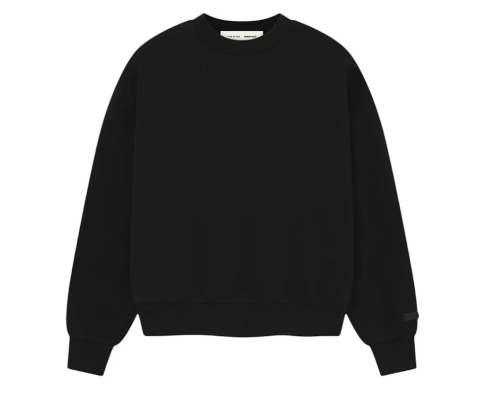 Essentials Fear of God Essentials Classic Crewneck Sweatshirt Black S Size US S / EU 44-46 / 1 - 2 Thumbnail