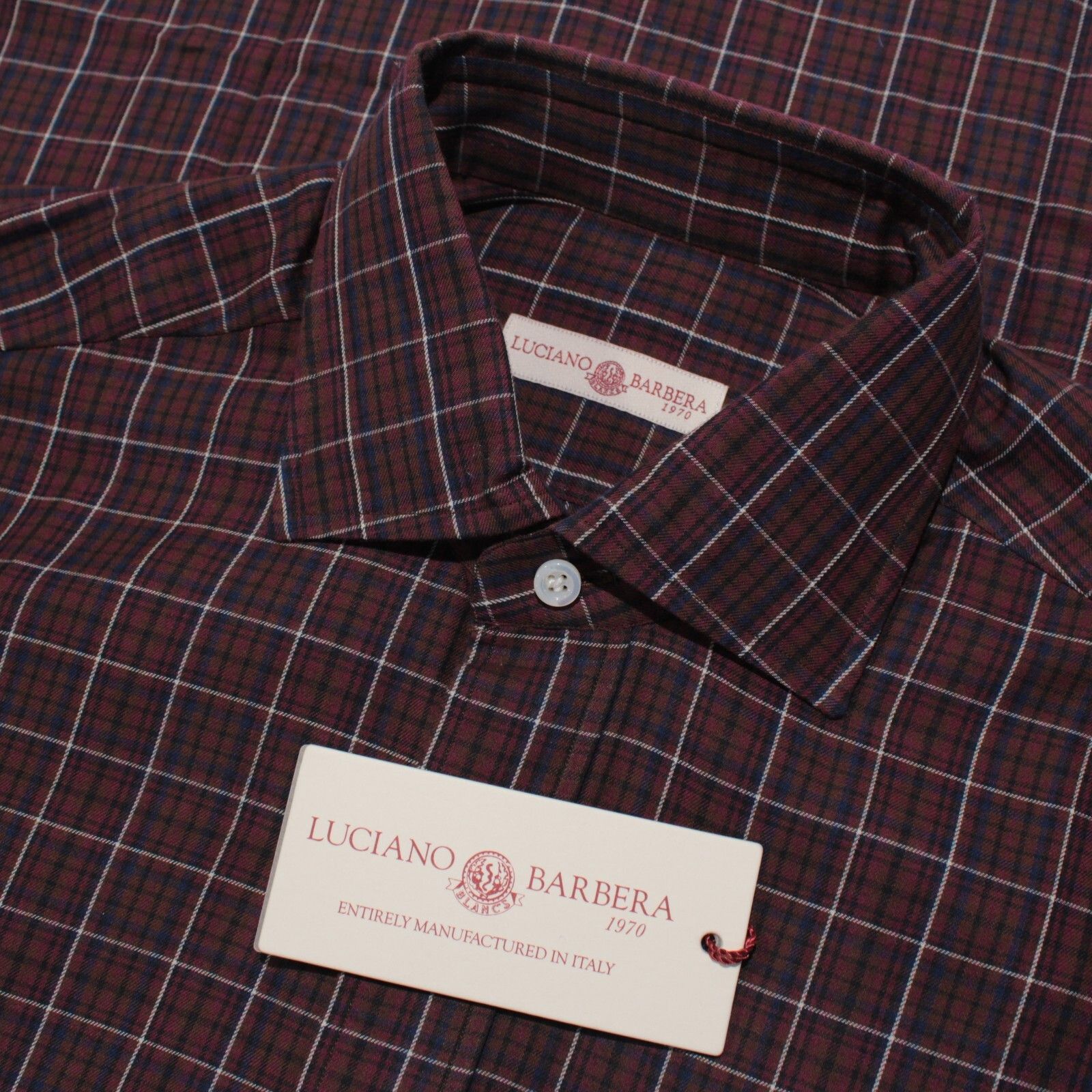 Luciano Barbera Luciano Barbera New with tags Shirt Size S US In Red Size US S / EU 44-46 / 1 - 1 Thumbnail