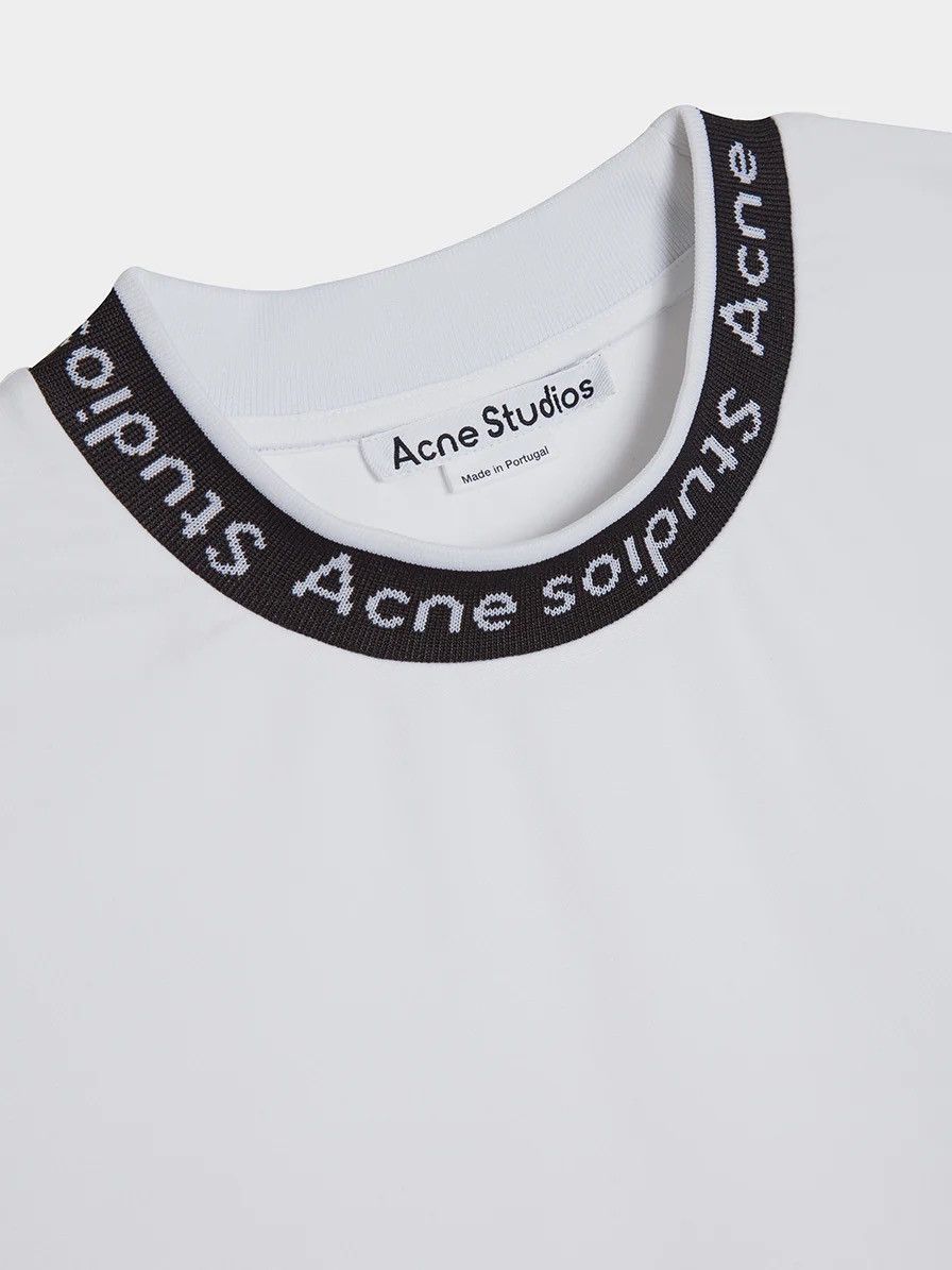 Acne Studios Extorr Logo Rib Tee Size US M / EU 48-50 / 2 - 2 Thumbnail