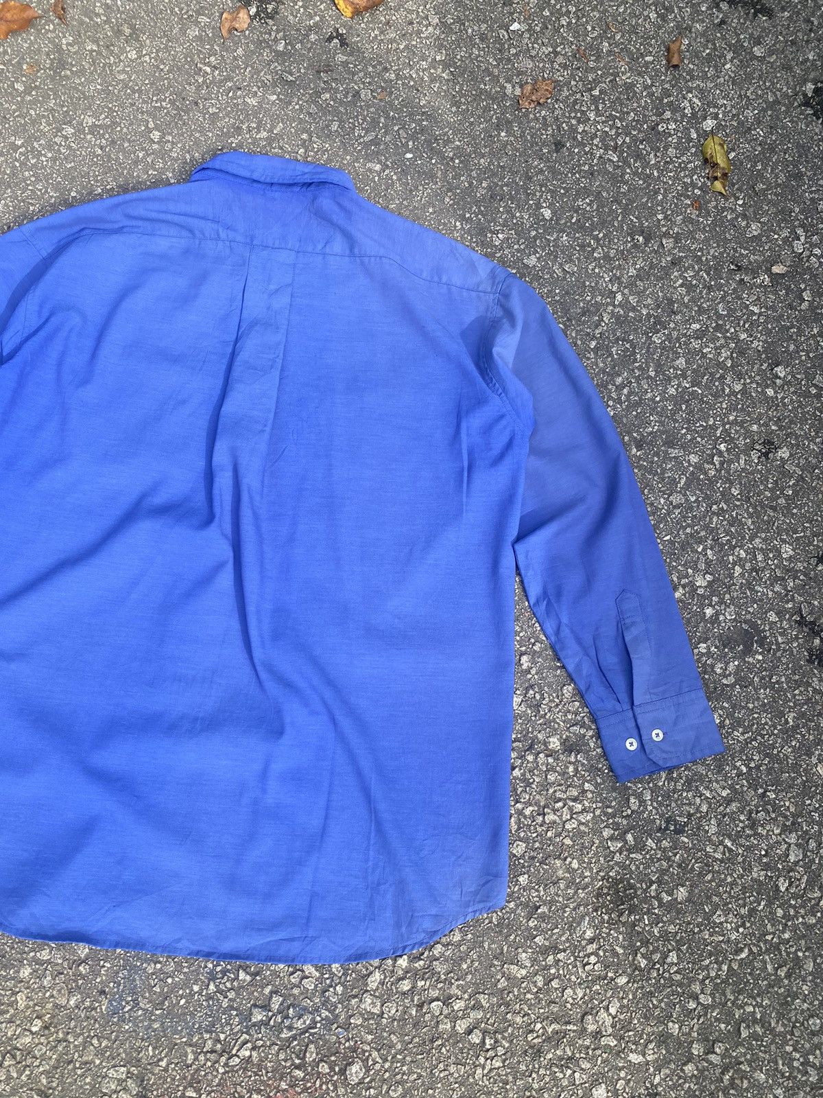 Japanese Brand × Vintage 🔥 Sunfaded 🔥 Vintage Eneos Long Sleeve Button Up Shirt Size US XL / EU 56 / 4 - 9 Thumbnail