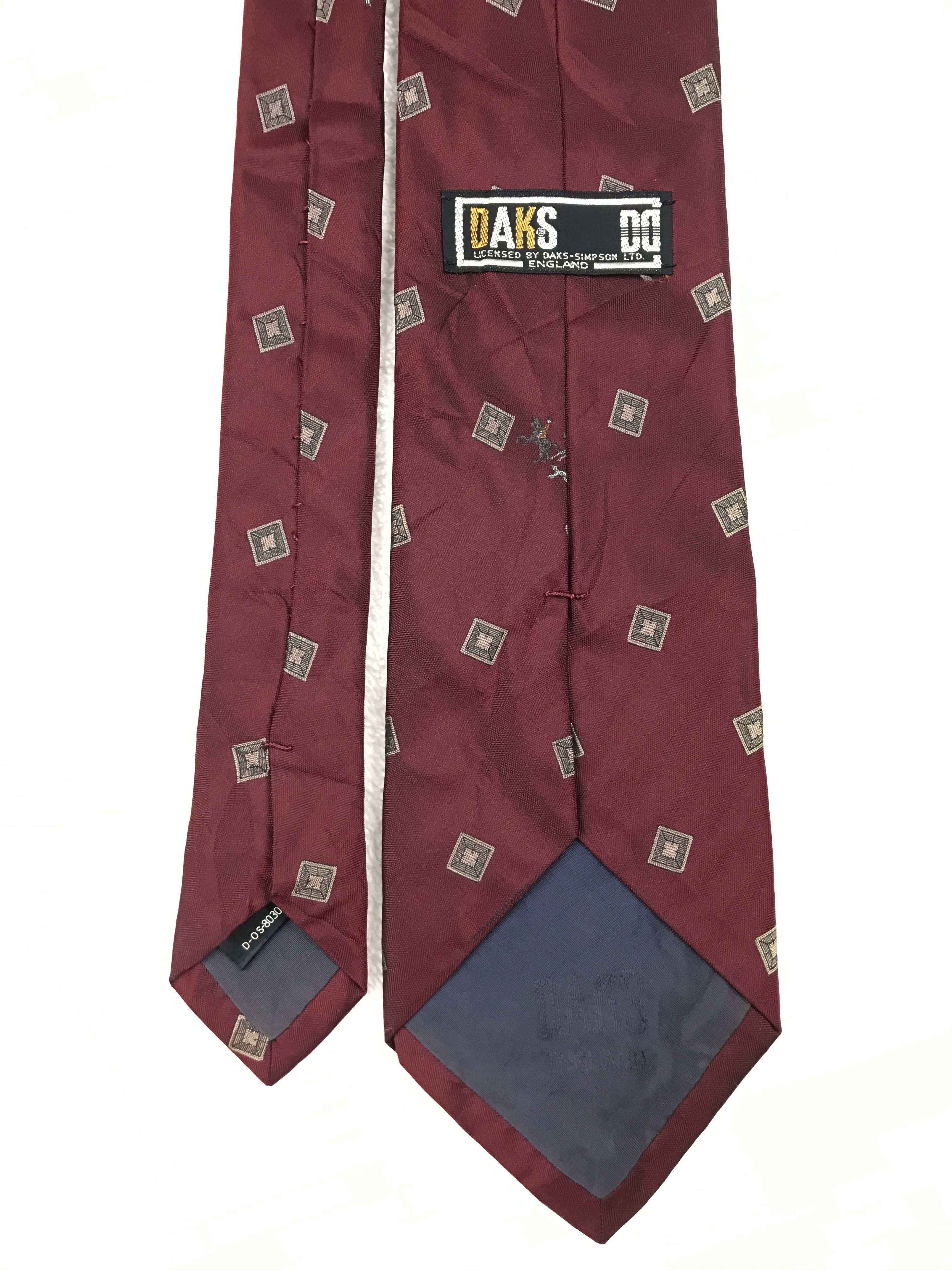 DAKS × Designer × Vintage Vintage Daks Silk Necktie Size ONE SIZE - 4 Thumbnail