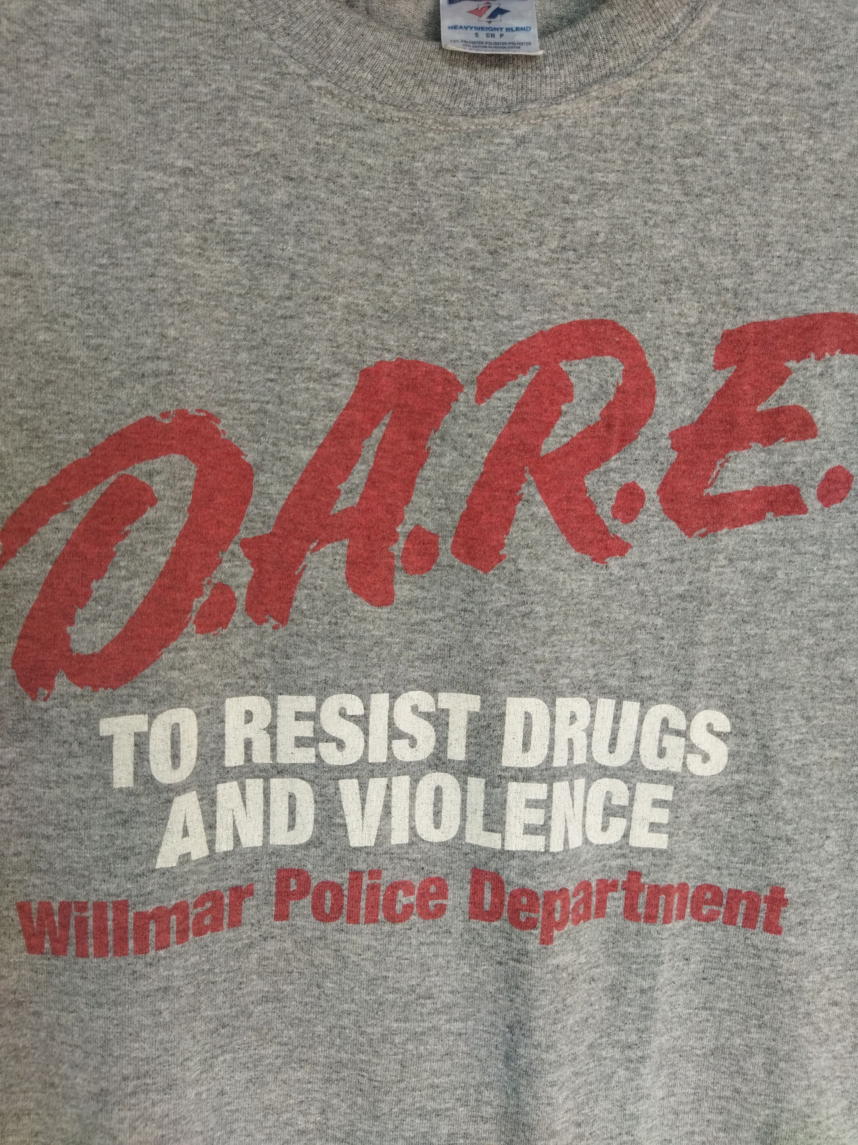D.A.R.E Vintage D.A.R.E willmar police department tshirt Size US S / EU 44-46 / 1 - 7 Thumbnail