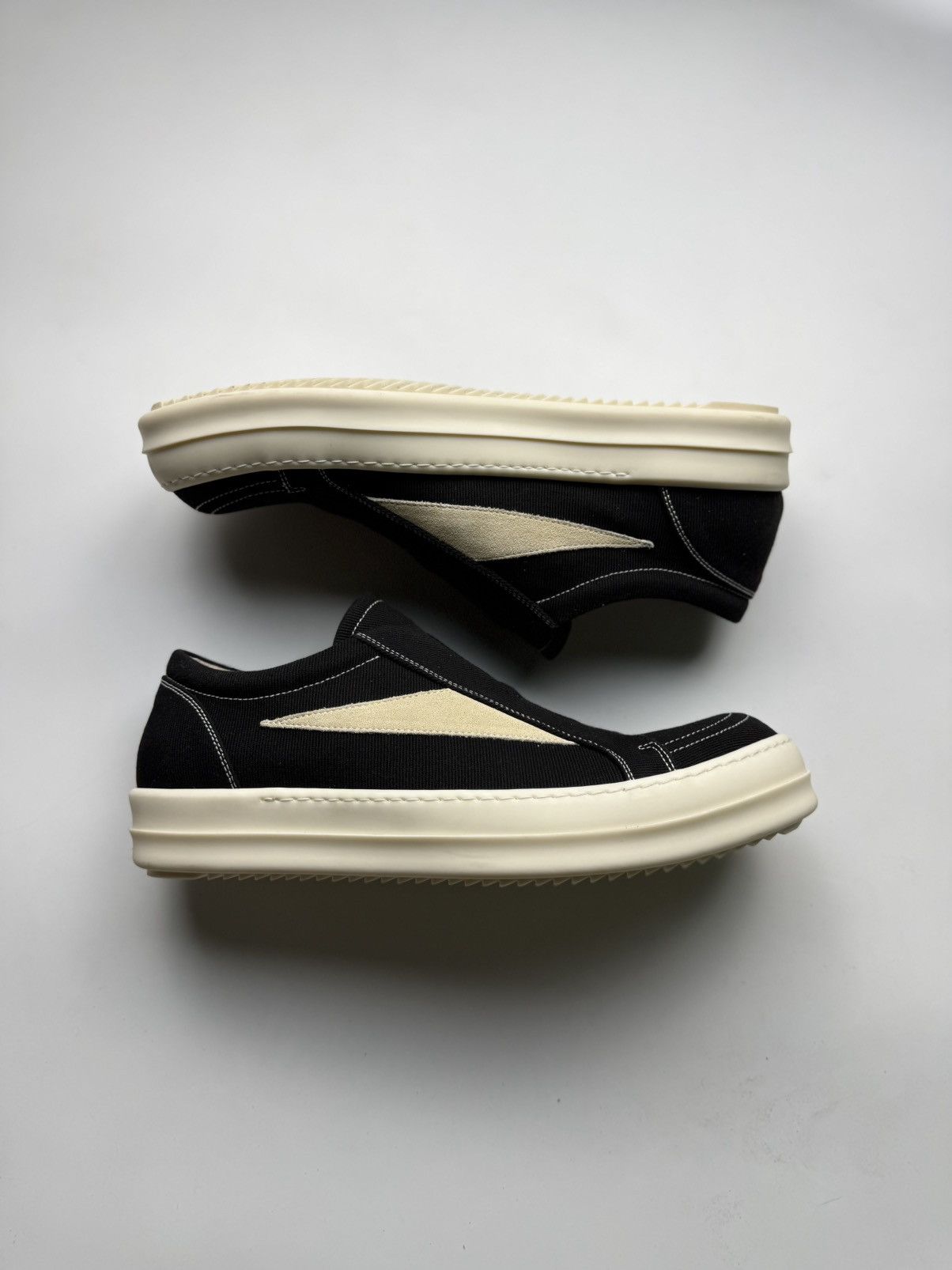 Rick Owens Drkshdw Rick Owens Drkshdw Laceless Vans Size US 10 / EU 43 - 1 Thumbnail