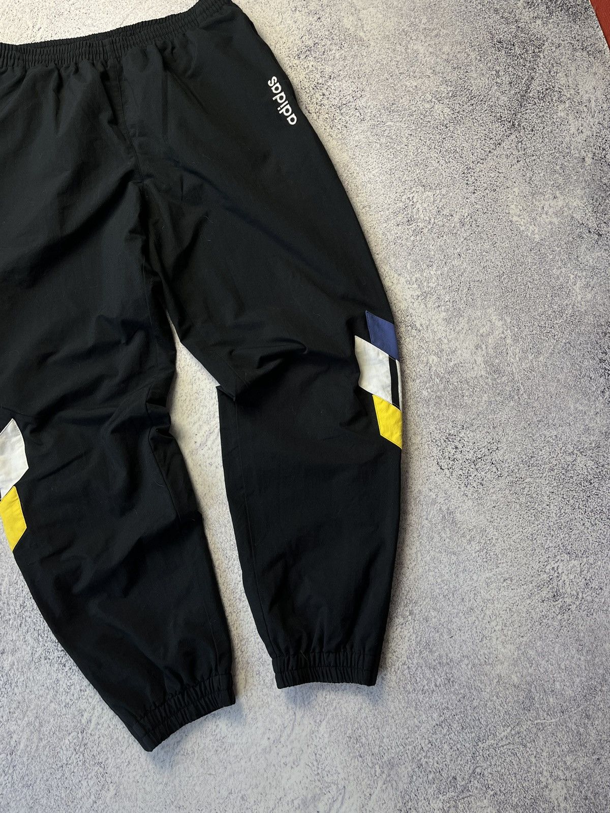 Adidas Vintage Adidas Track Pants Grape Black Nylon White Logo 90s Size US 34 / EU 50 - 3 Thumbnail