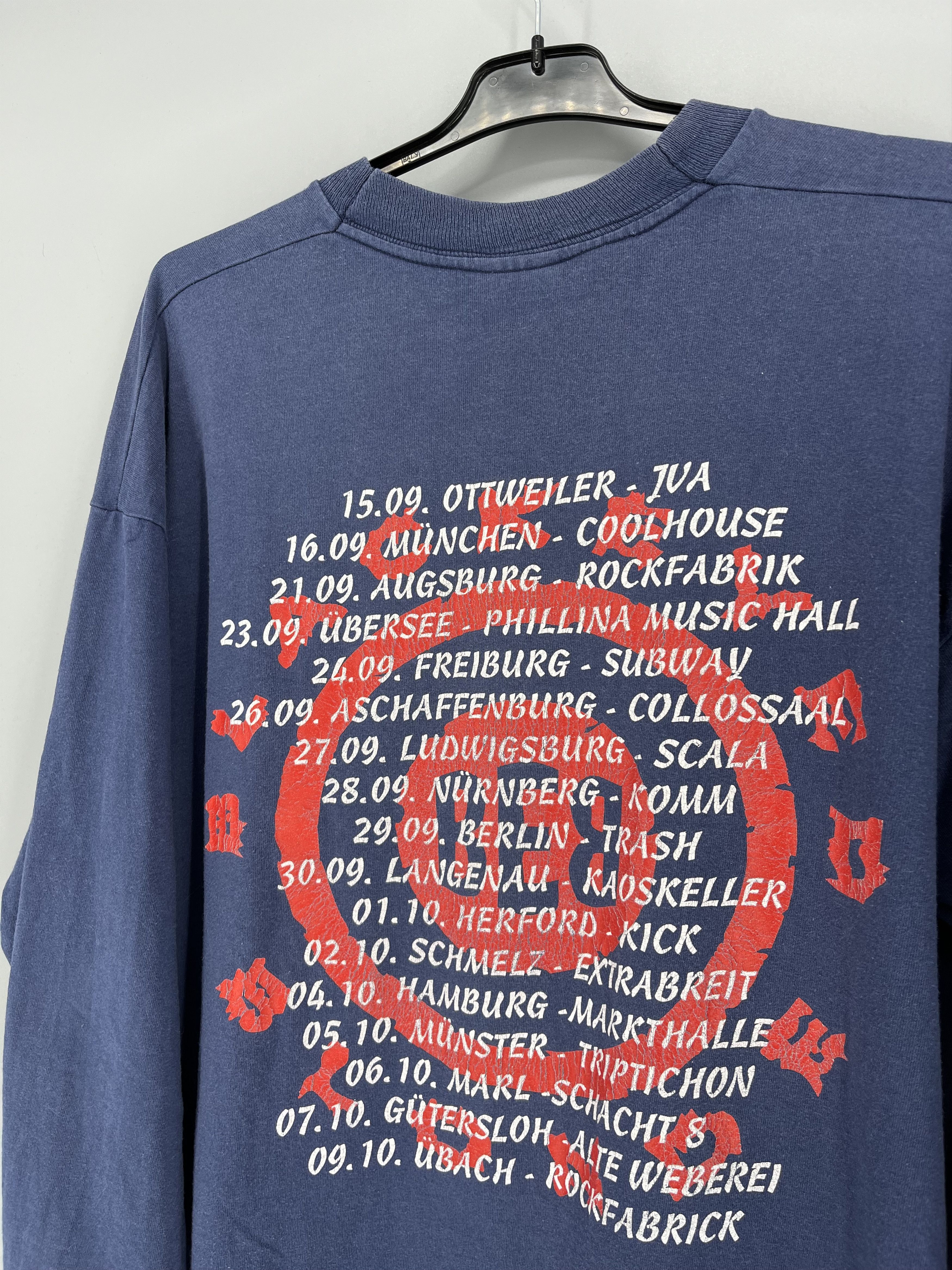 Band Tees 1995 Blackeyed Blonde "masafagga" Tour 90s Rap Tee Shirt Size US XL / EU 56 / 4 - 11 Thumbnail