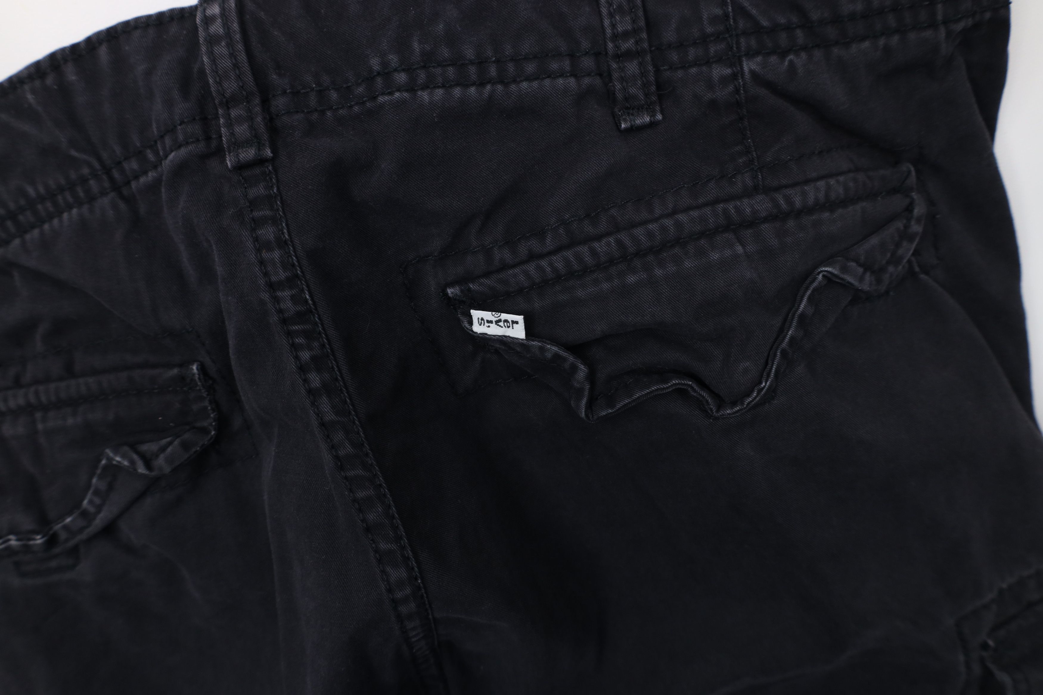 Levi's Vintage Y2K Levis Loose Wide Leg Cargo Pants Gray Cotton Size US 34 / EU 50 - 14 Thumbnail