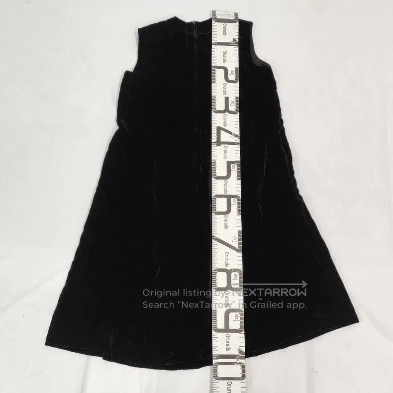 Comme des Garcons Comme des Garcons Sleeveless velvet dress Size S / US 4 / IT 40 - 2 Thumbnail