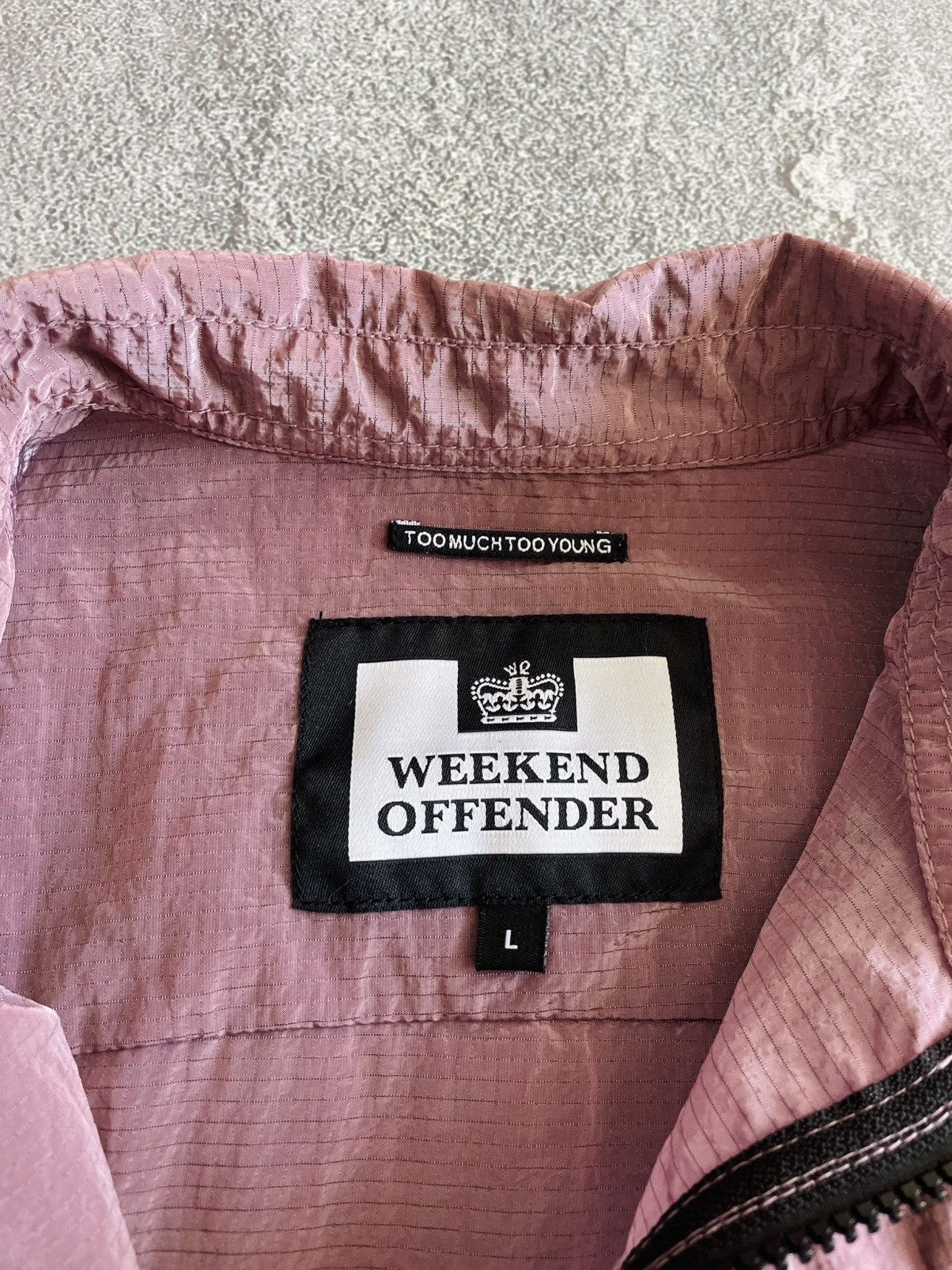 Weekend Offender Weekend Offender Usman Overshirt Smock Foxglove Men’s Jacket Size US L / EU 52-54 / 3 - 15 Thumbnail