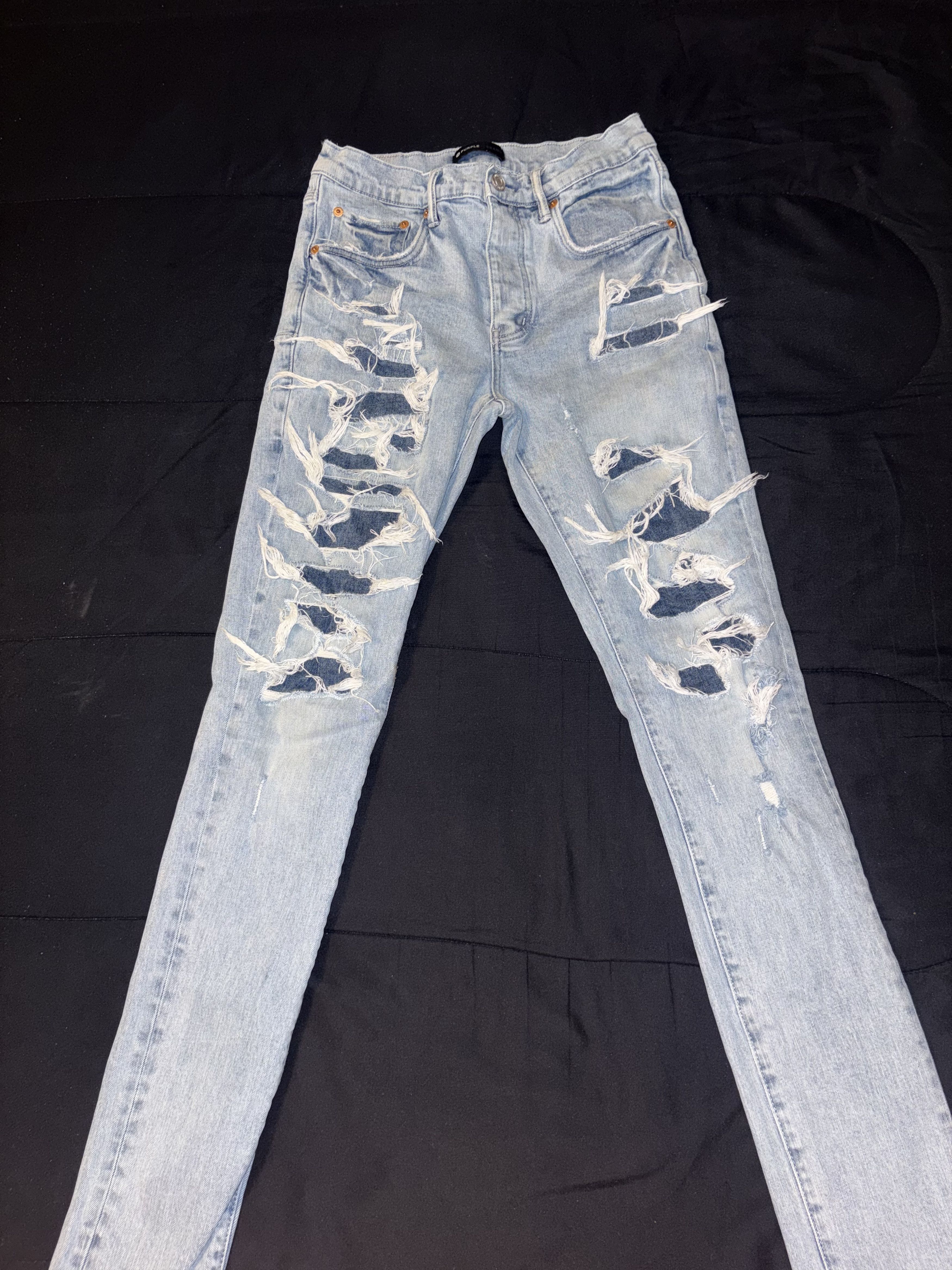 Purple Brand Purple Brand P001 Distressed Size US 34 / EU 50 - 1 Thumbnail