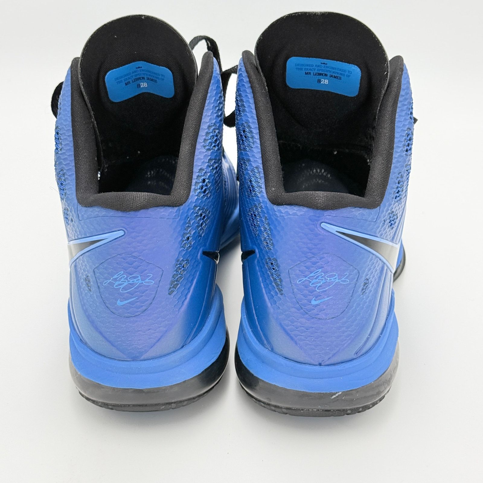 Nike Nike LeBron 8 V/2 Treasure Blue White Black Size US 9 / EU 42 - 4 Thumbnail