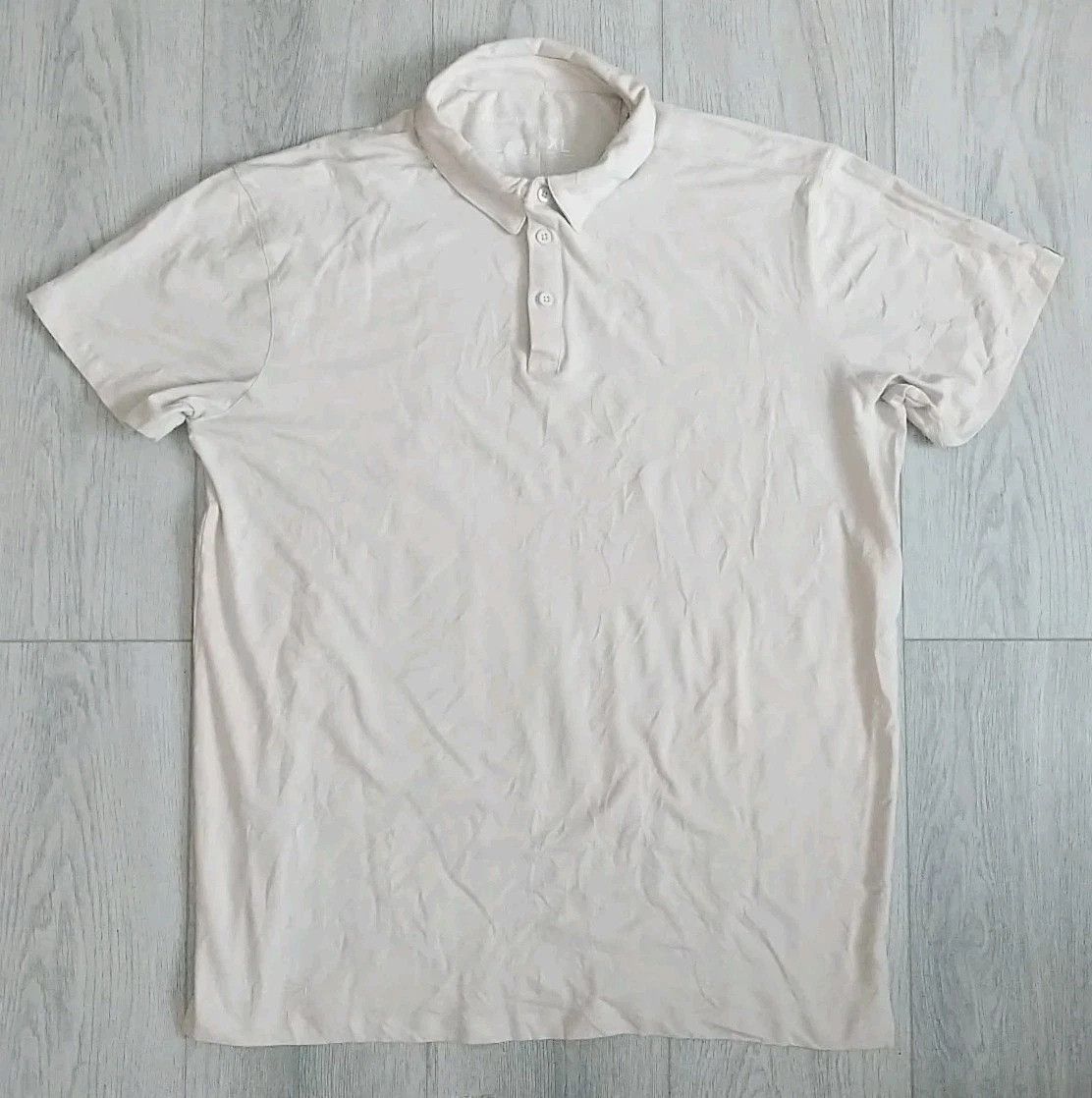 Other WESTON JON BOUCHER Light Beige Short Sleeve Polo Shirt Size US XL / EU 56 / 4 - 1 Thumbnail