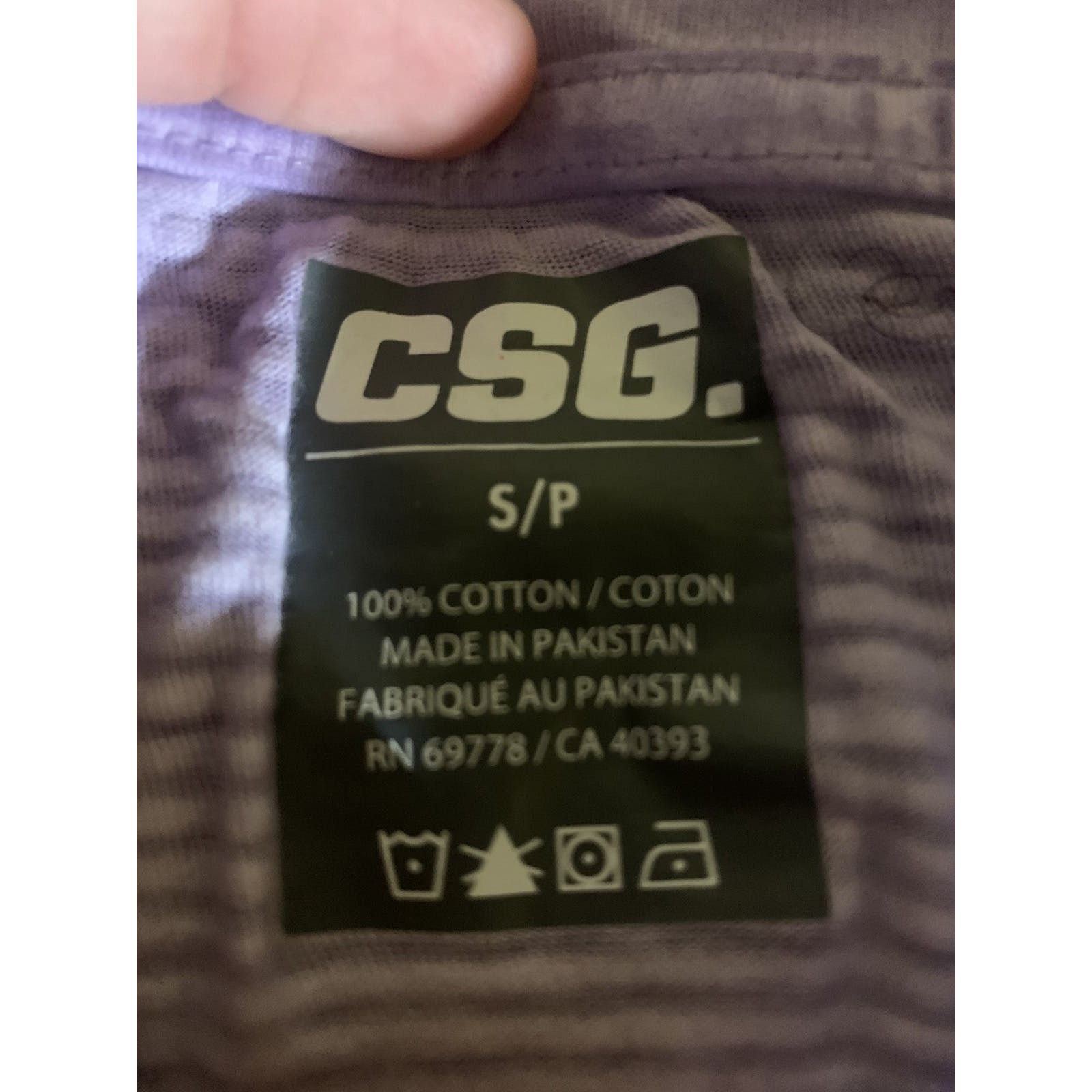 CSG CSG scalloped shortsleeved tee Size US S / EU 44-46 / 1 - 3 Thumbnail