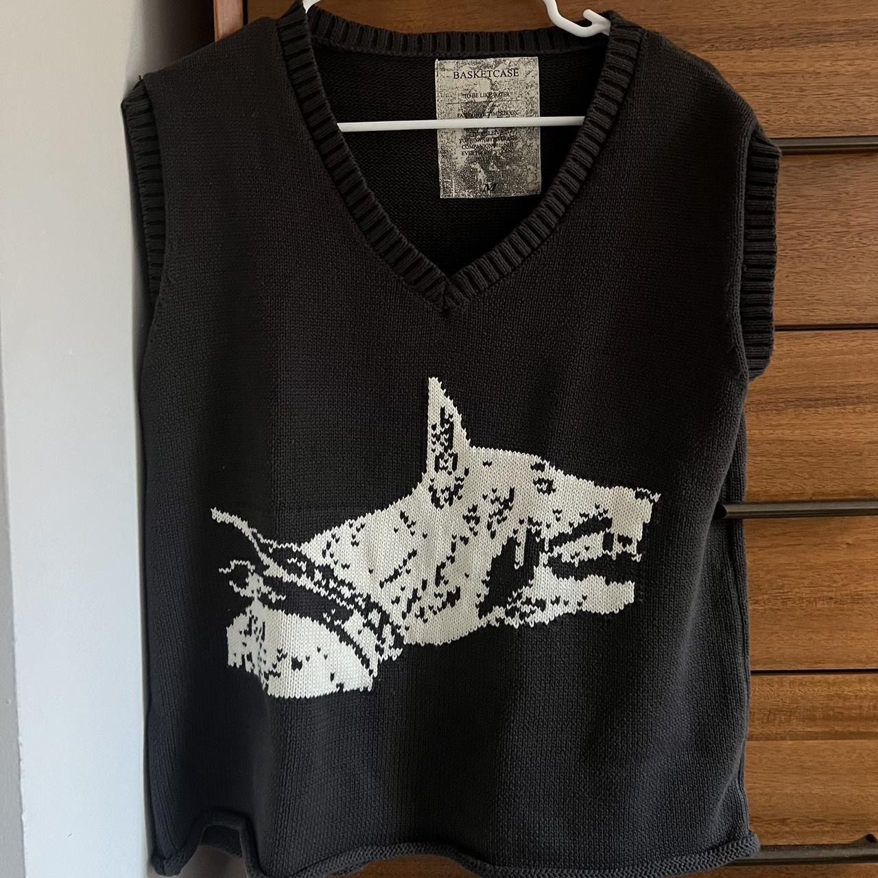 basketcase gallery Basketcase Gallery Raw College Knit Sweater