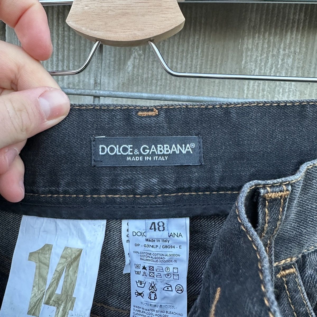 Dolce & Gabbana Dolce & Gabbana Denim Jeans Pants 48 Made In Italy Rare Size 34" / US 12 / IT 48 - 13 Thumbnail