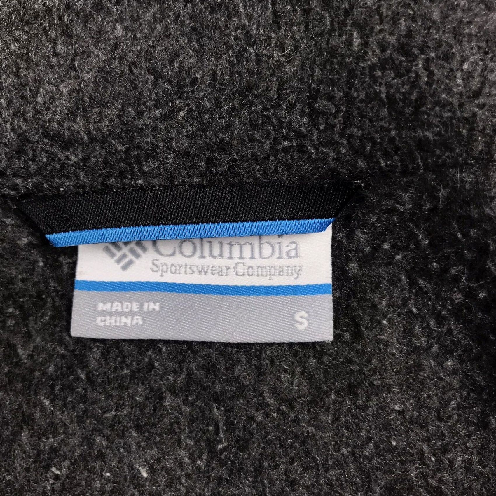 Logo 7 Columbia Fleece Full Zip Jacket Vest Gray Small Embroidered Logo Mens Size US S / EU 44-46 / 1 - 2 Thumbnail