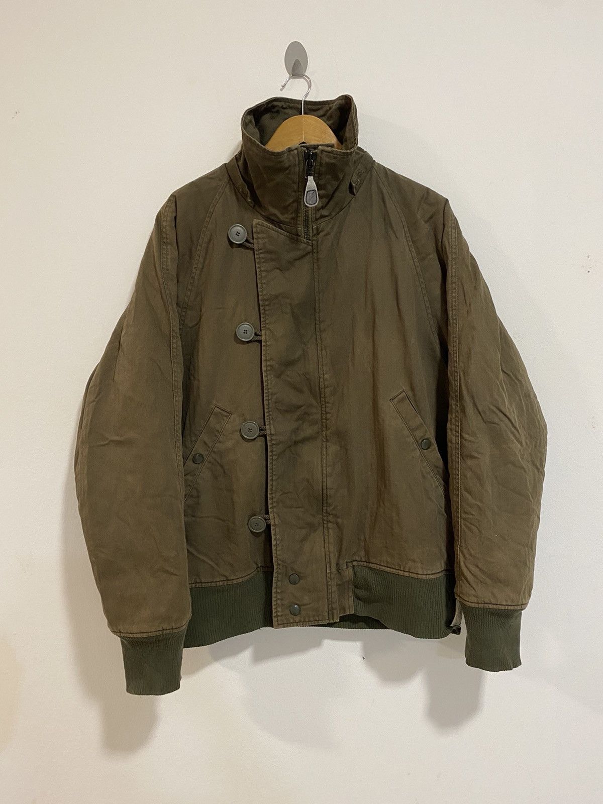Vintage Rare Alpha Industries Military Jacket