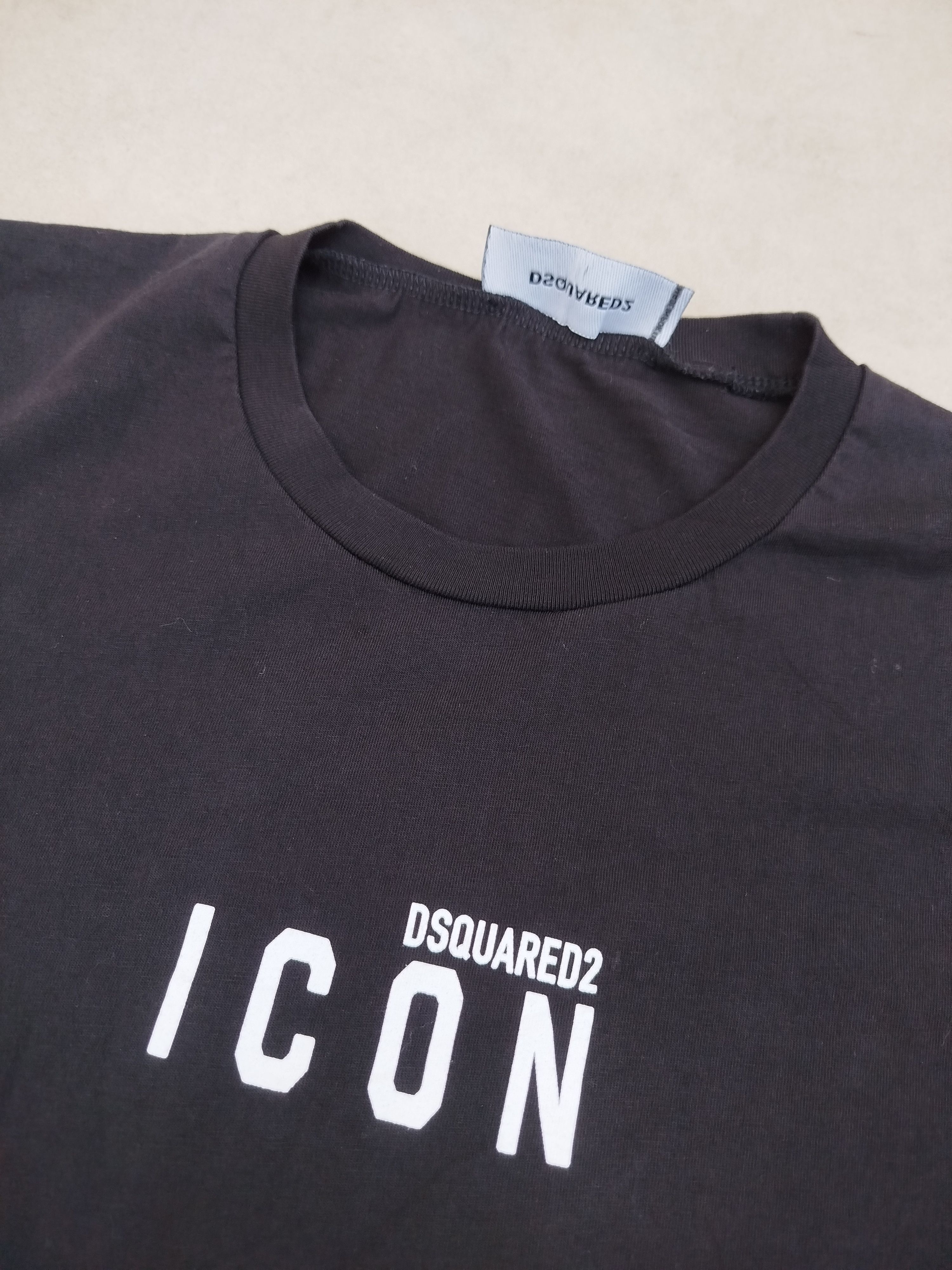 Dsquared2 DSQUARED2 black t-shirt size XL Size US XL / EU 56 / 4 - 2 Thumbnail