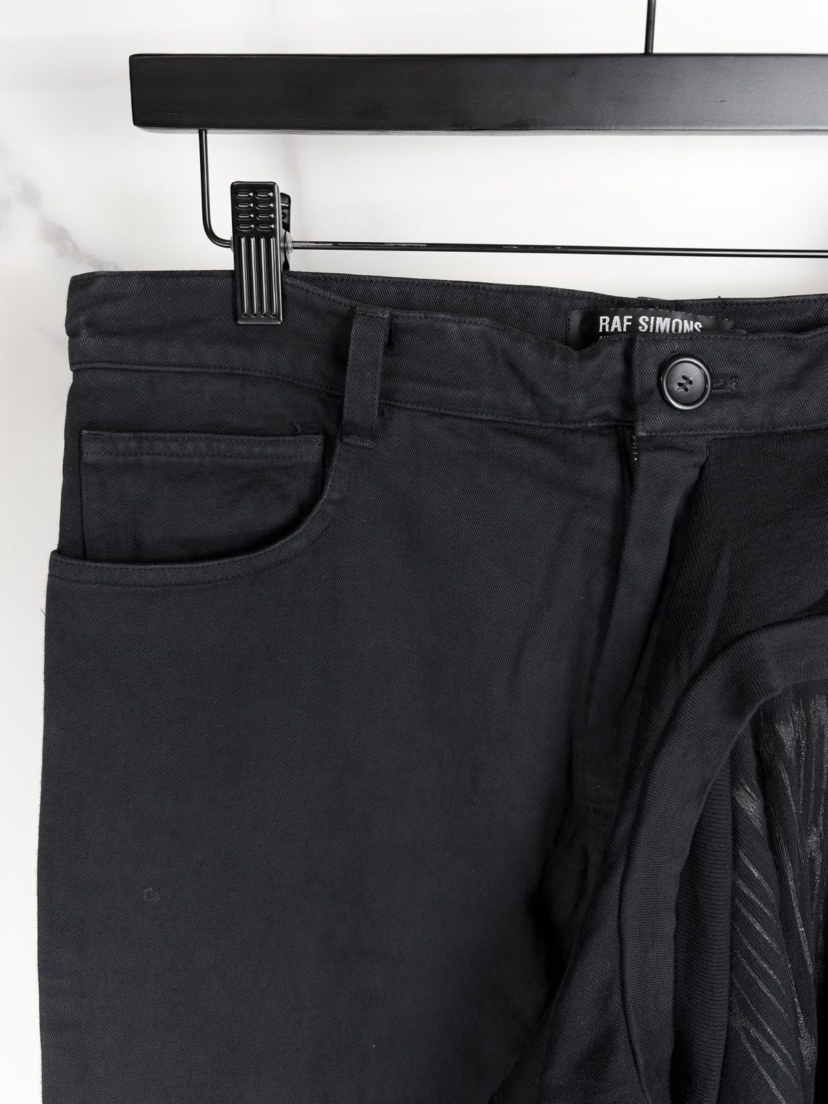 Raf Simons AW04 Raf Simons Zombie Distressed Waves Body Snatchers Pants Size US 32 / EU 48 - 5 Thumbnail