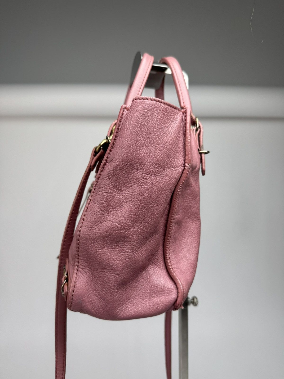 Balenciaga Vintage Balenciaga 2Way Mini City Bag Pink Size ONE SIZE - 3 Thumbnail