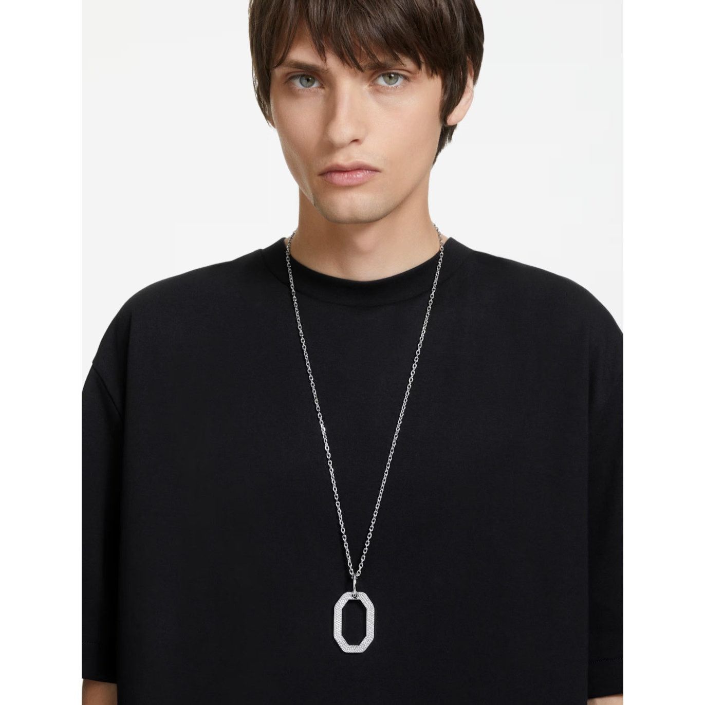 Swarovski Swarovski Dextera pendant Octagon shape, Medium, Necklace Size ONE SIZE - 4 Thumbnail
