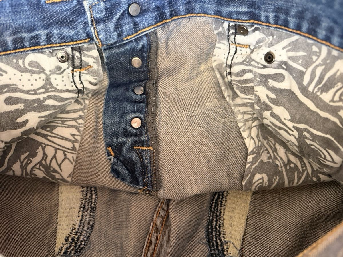 Ed Hardy Vintage Double Skull Rhinestone Ed Hardy Jeans Size US 32 / EU 48 - 10 Thumbnail