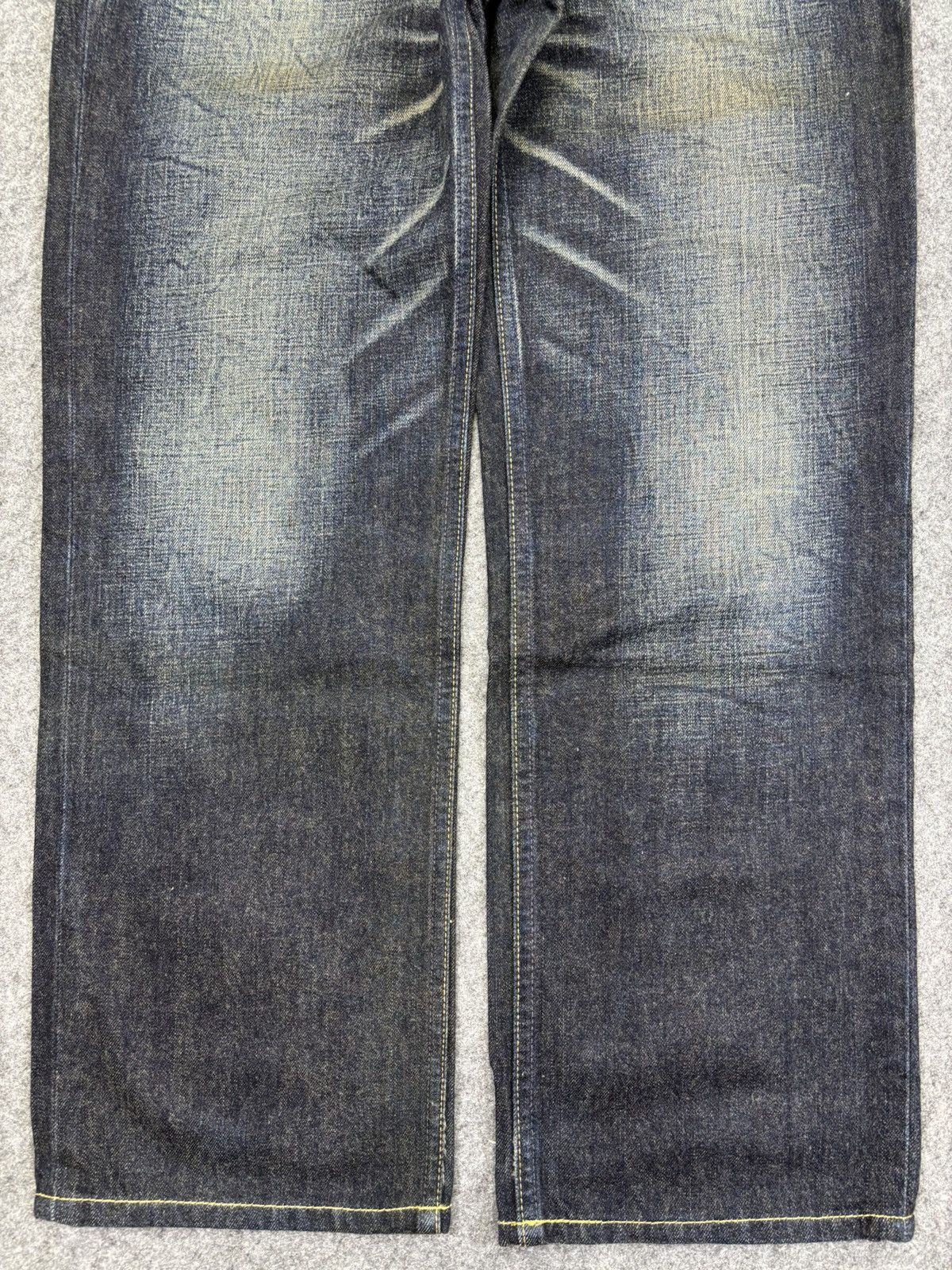 Levi's Vintage y2k Levis 502 Stone Wash Denim F765 Size US 32 / EU 48 - 4 Thumbnail