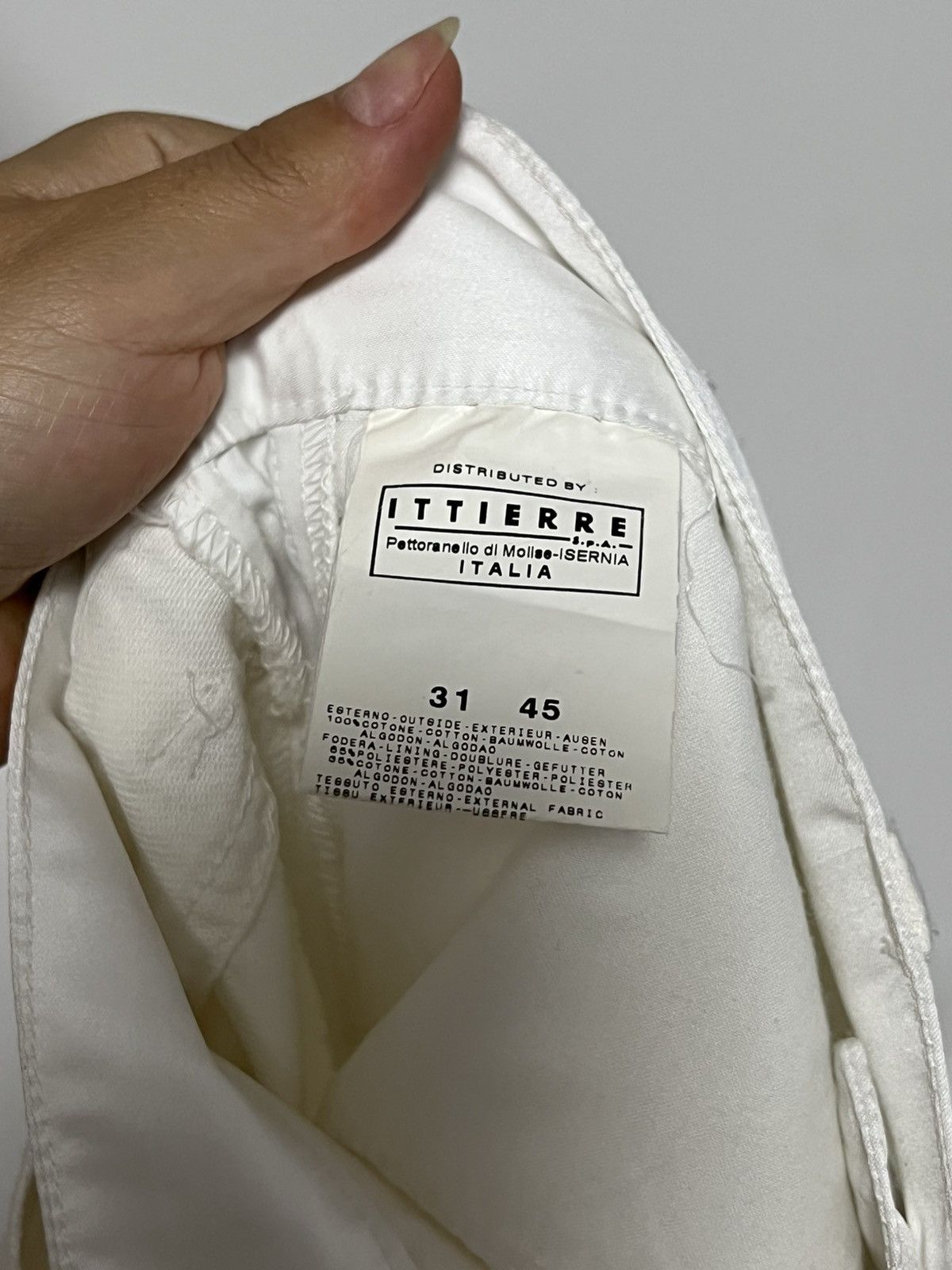 Dolce & Gabbana Dolce & Gabbana white jeans cotton M Size 31" - 6 Thumbnail