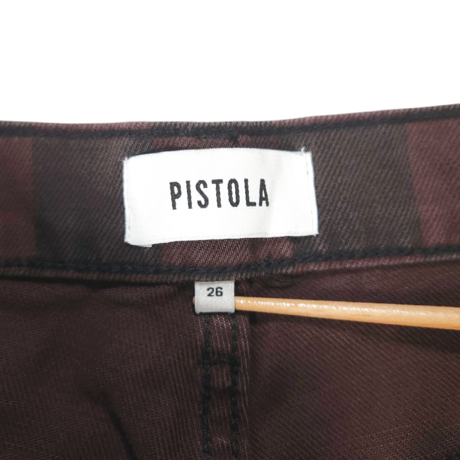 Pistola Pistola Charlie Button Fly High Rise Straight Ankle Jeans 26 Size 26" / US 2 / IT 38 - 6 Thumbnail