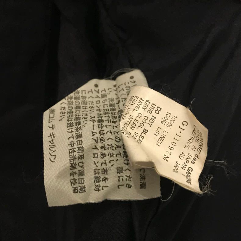 Comme des Garcons Comme des Garçons Dark blue-purple mainline blazer jacket Size US M / EU 48-50 / 2 - 5 Thumbnail