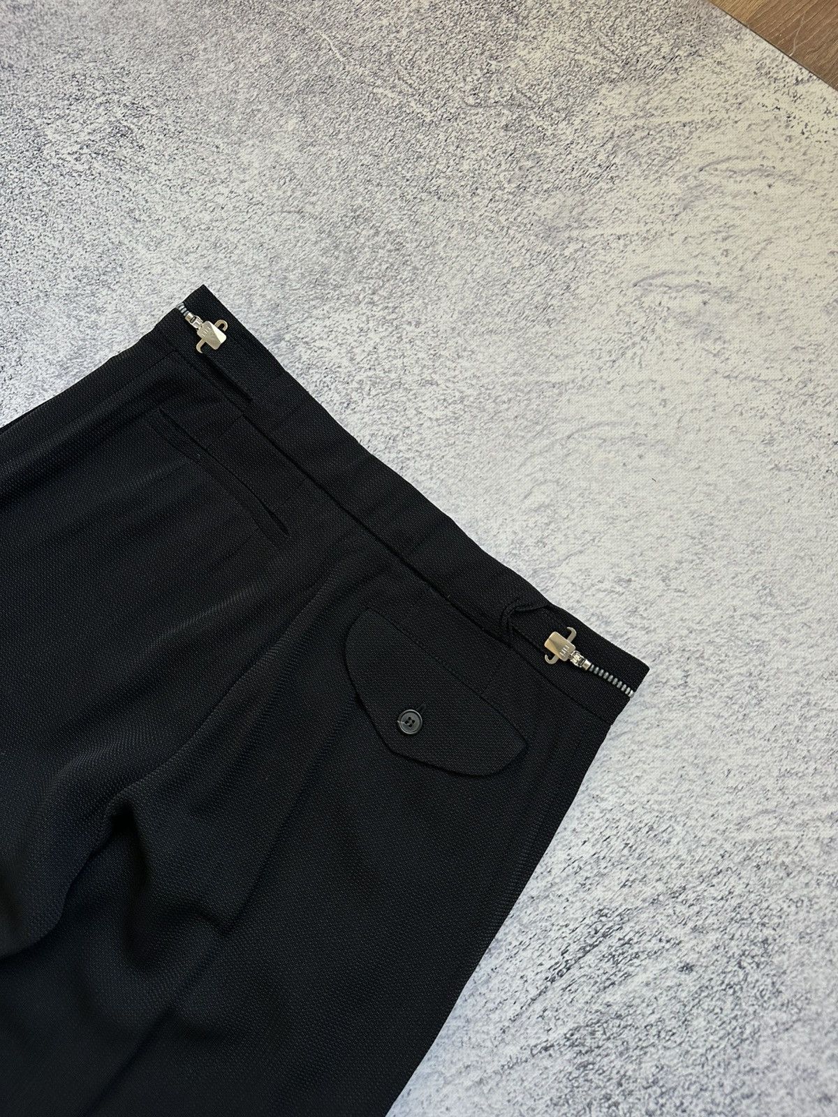 Ann Demeulemeester Ann Demeulemeester Archive Women’s Fluid Wool Pants 38 Size 26" / US 2 / IT 38 - 16 Thumbnail