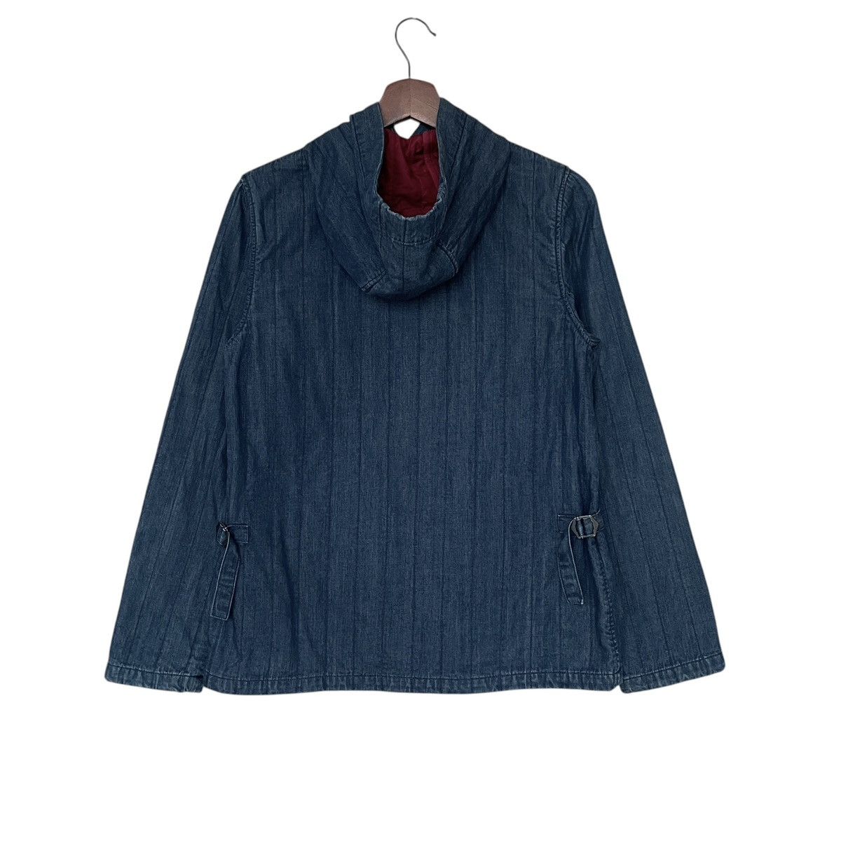 Aigle × Vintage Vintage Brand Aigle Denim Hoodie Jacket 2000s Size US M / EU 48-50 / 2 - 2 Thumbnail