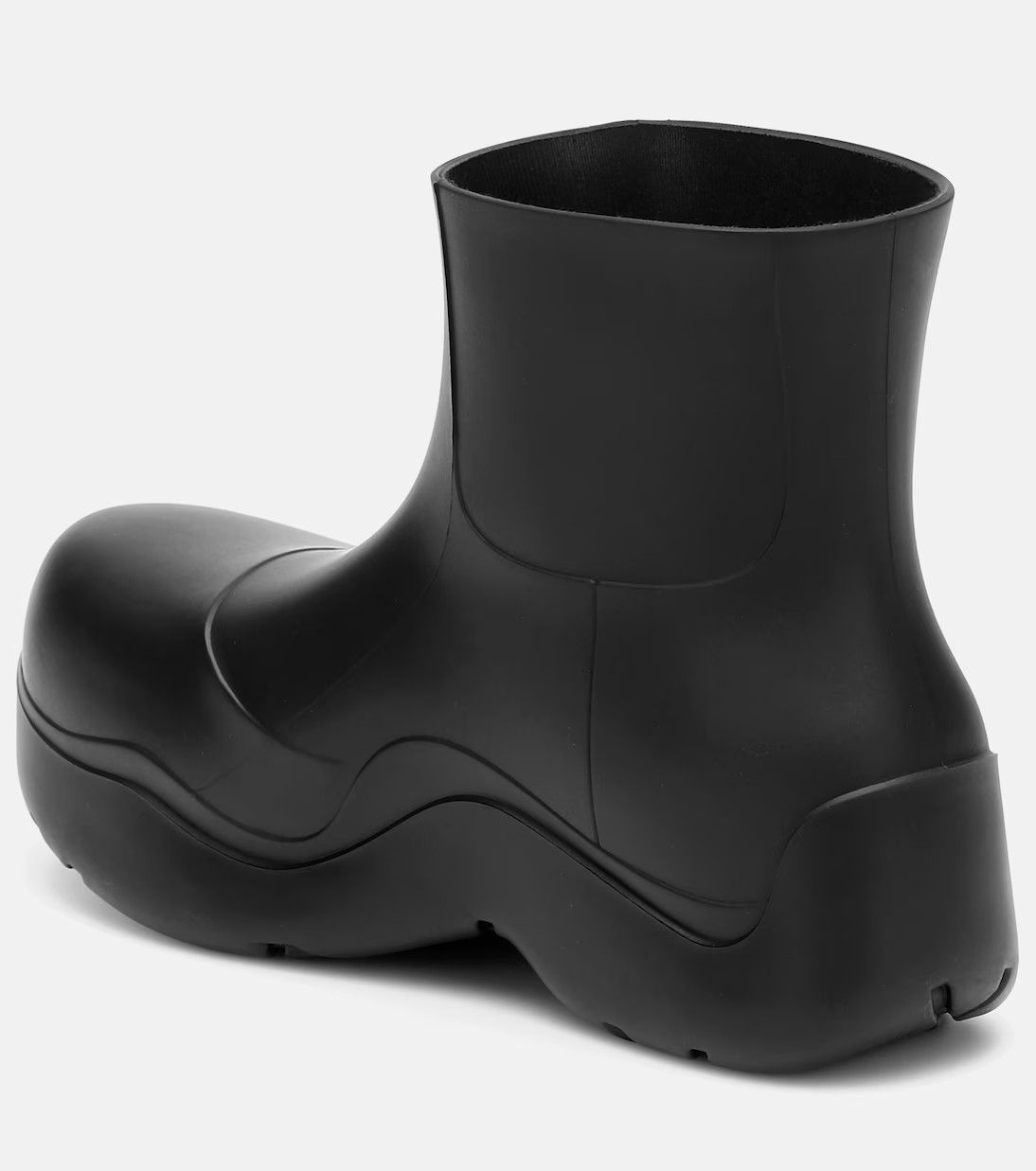 Bottega Veneta o1w1db10925 Puddle Ankle Boots in Black Size US 7 / IT 37 - 4 Thumbnail