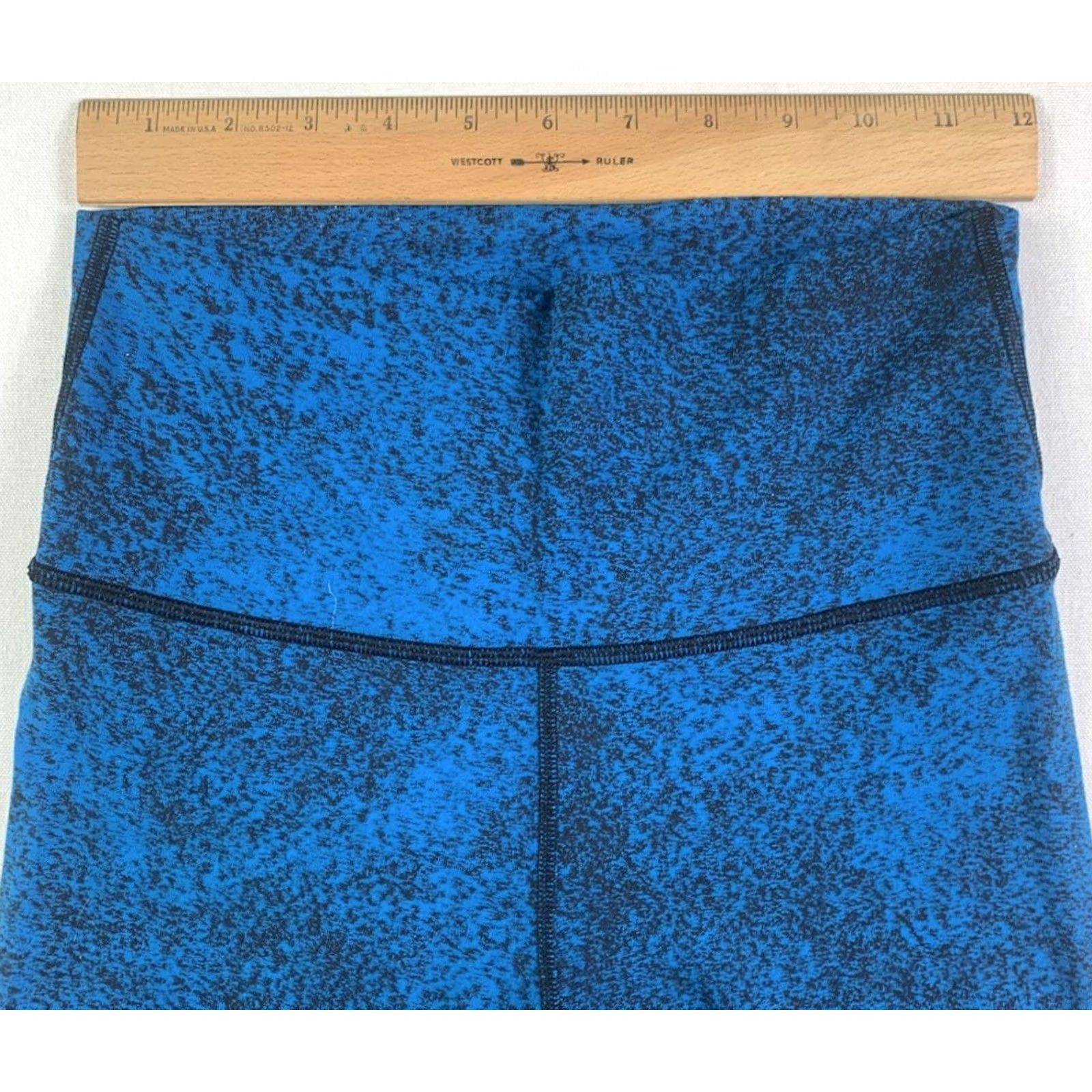 Lululemon Lululemon Womens 6 High Times Pant Spray Jacquard Shocking Blue Black Size 28" / US 6 / IT 42 - 5 Thumbnail