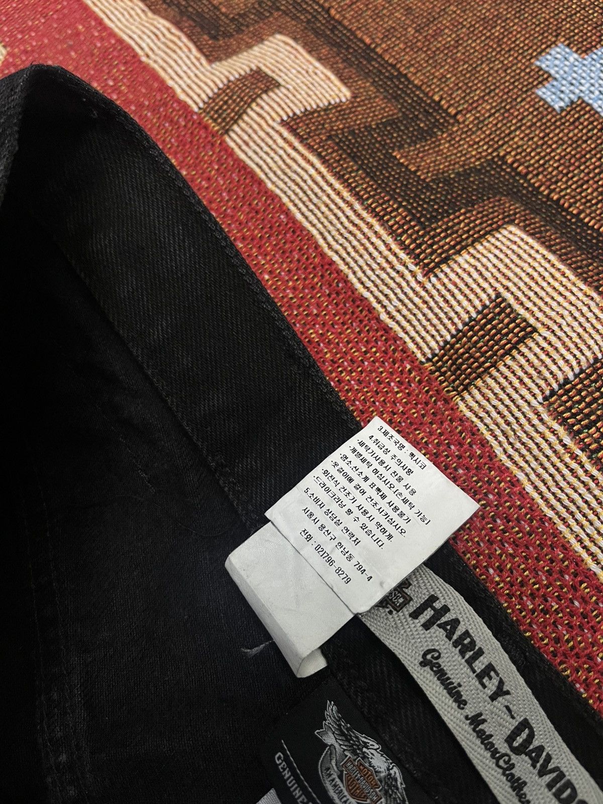 Harley Davidson 💀Harley Davidson Motor Cycles Jeans💀 Size US 32 / EU 48 - 9 Thumbnail