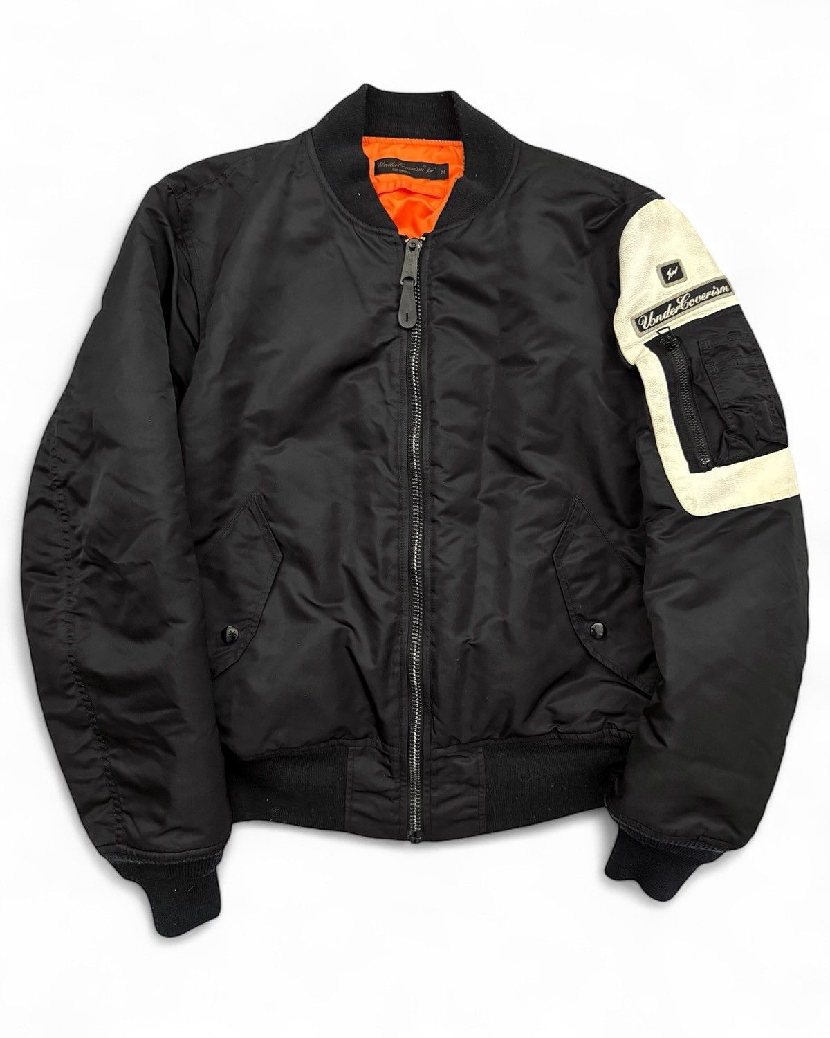 Undercover 2004 GRAIL OG 1st Fragment Deerskin Patch Bomber Size US M / EU 48-50 / 2 - 1 Thumbnail