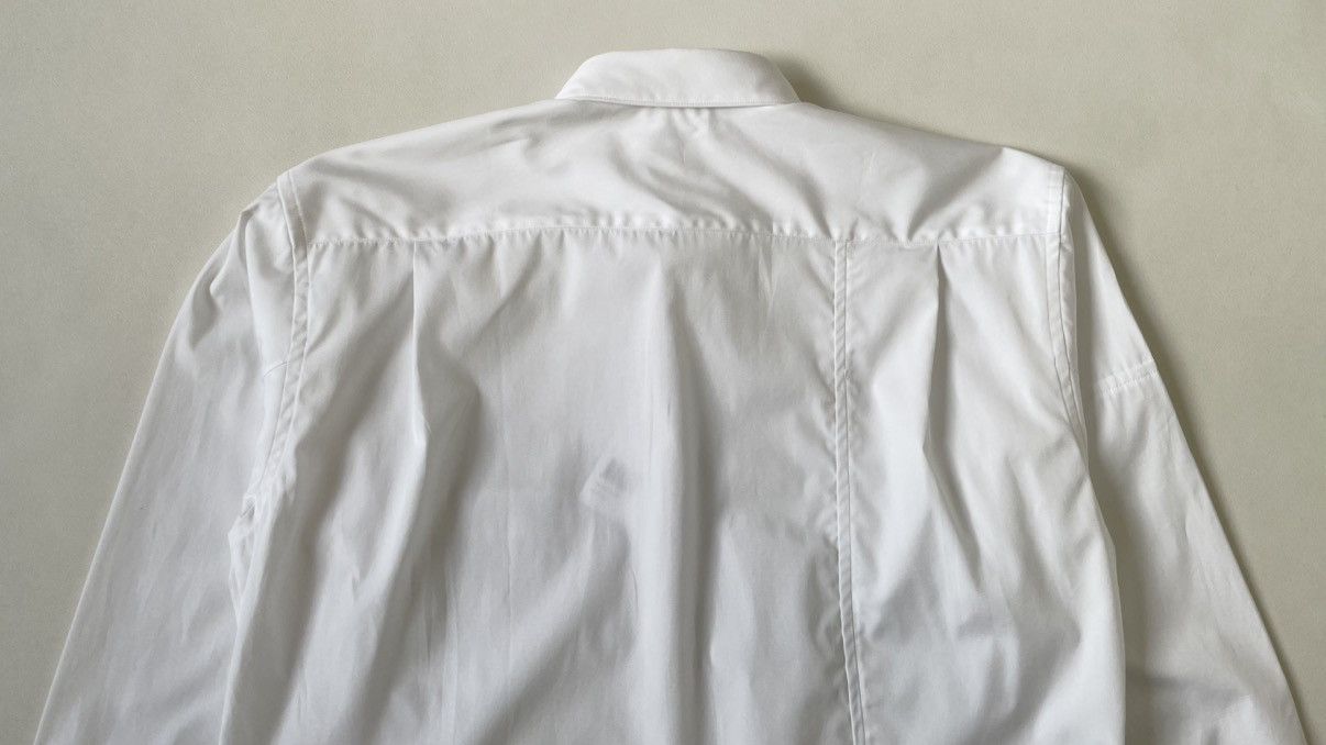 Comme des Garcons White Cotton ‘Patchwork Panelled’ Shirt Size US M / EU 48-50 / 2 - 11 Thumbnail