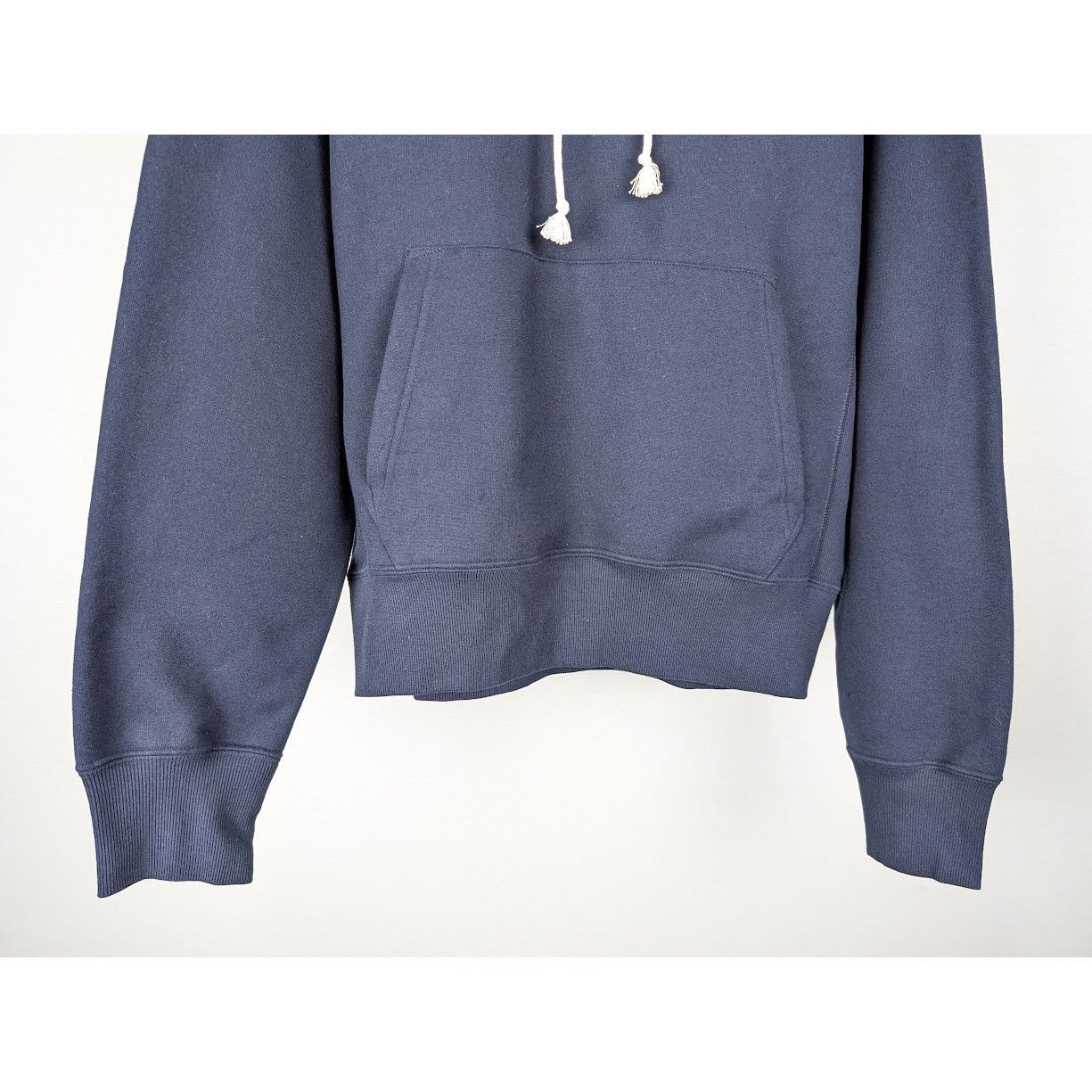 Saint Laurent Paris o1rshd1 Molleton Doux Gots Hoodie In Marine Size US M / EU 48-50 / 2 - 5 Thumbnail