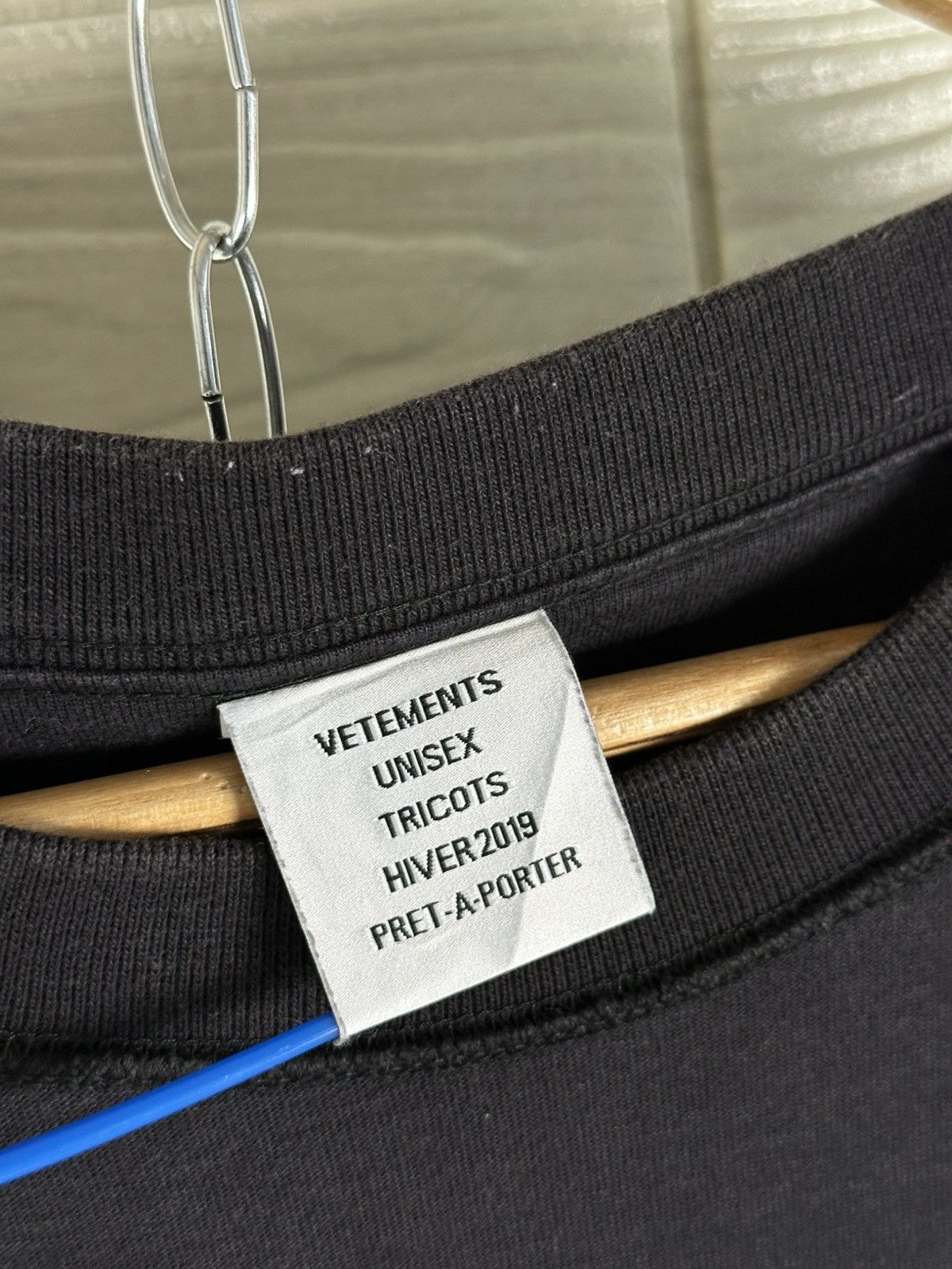 Vetements Vetements - Demna Gvasalia A/W18 Inside Out Oversize T-Shirt Size US L / EU 52-54 / 3 - 13 Thumbnail