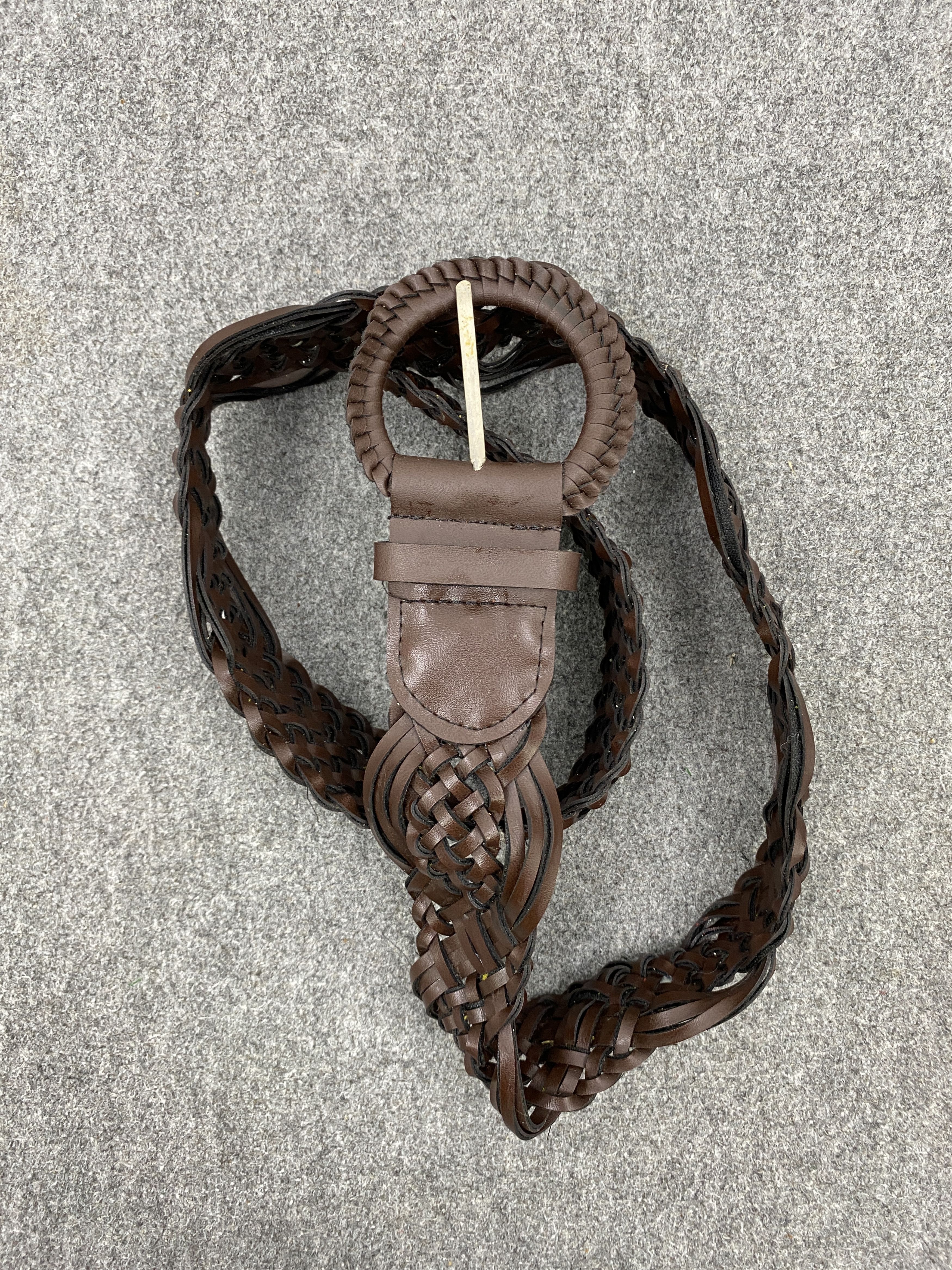 Japanese Brand Vintage Bohemian Buckle Braided Belt B0004 Size ONE SIZE - 5 Thumbnail