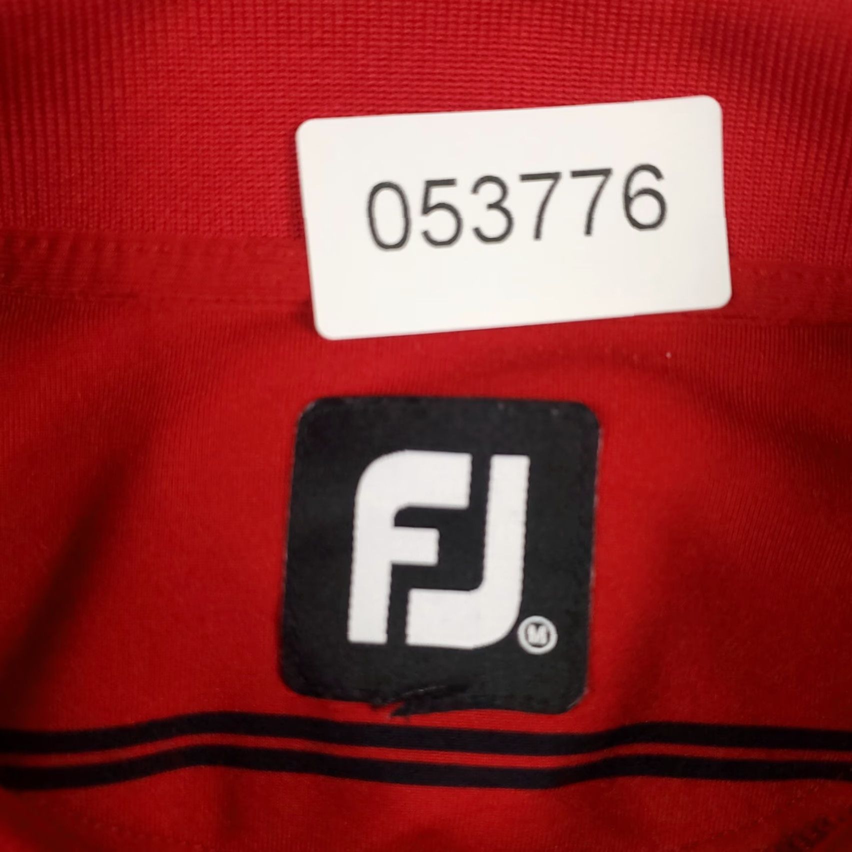 Footjoy FJ Polo Shirt Mens M Red Striped Golf Casual Short Sleeve Polo Shirt Mens Red Striped Golf Casual Short Sleeve Size US M / EU 48-50 / 2 - 6 Thumbnail
