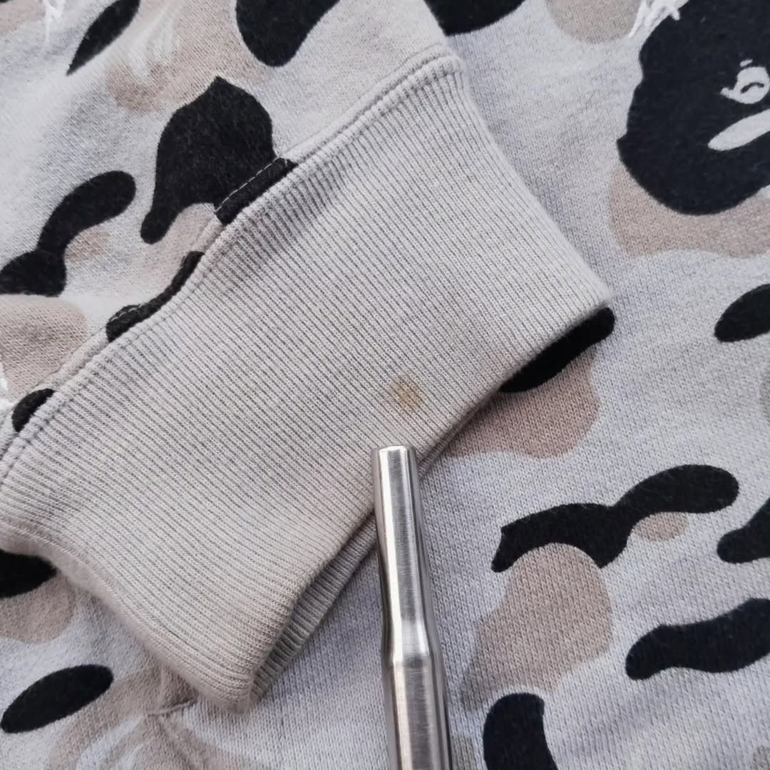 Bape 2010 BAPE STA Aoyama Camo Full Zip Hoodie Size US XL / EU 56 / 4 - 9 Thumbnail